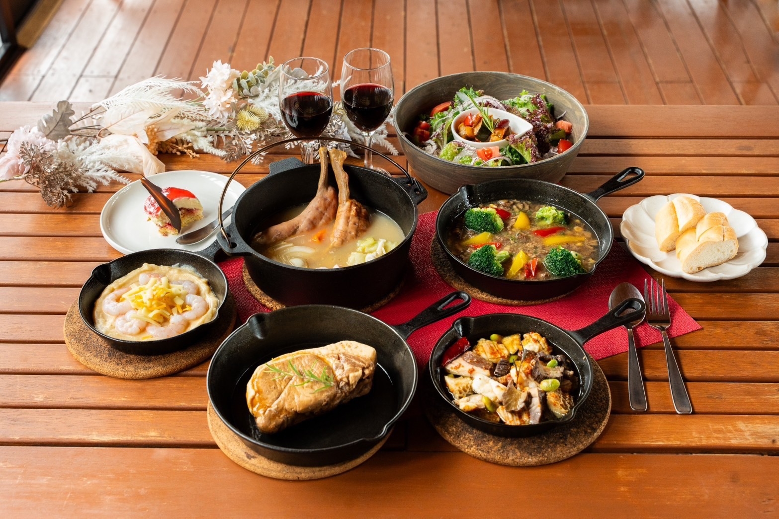 【5％OFF】【楽天スーパーSALE】2食付｜スタンダードディナーコース◆プライベートBBQ