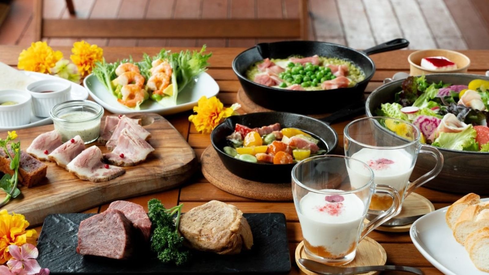 2食付｜ラグジュアリーコース◆1ランク上の九州/大分県産の厳選食材を愉しめるプライベートBBQプラン