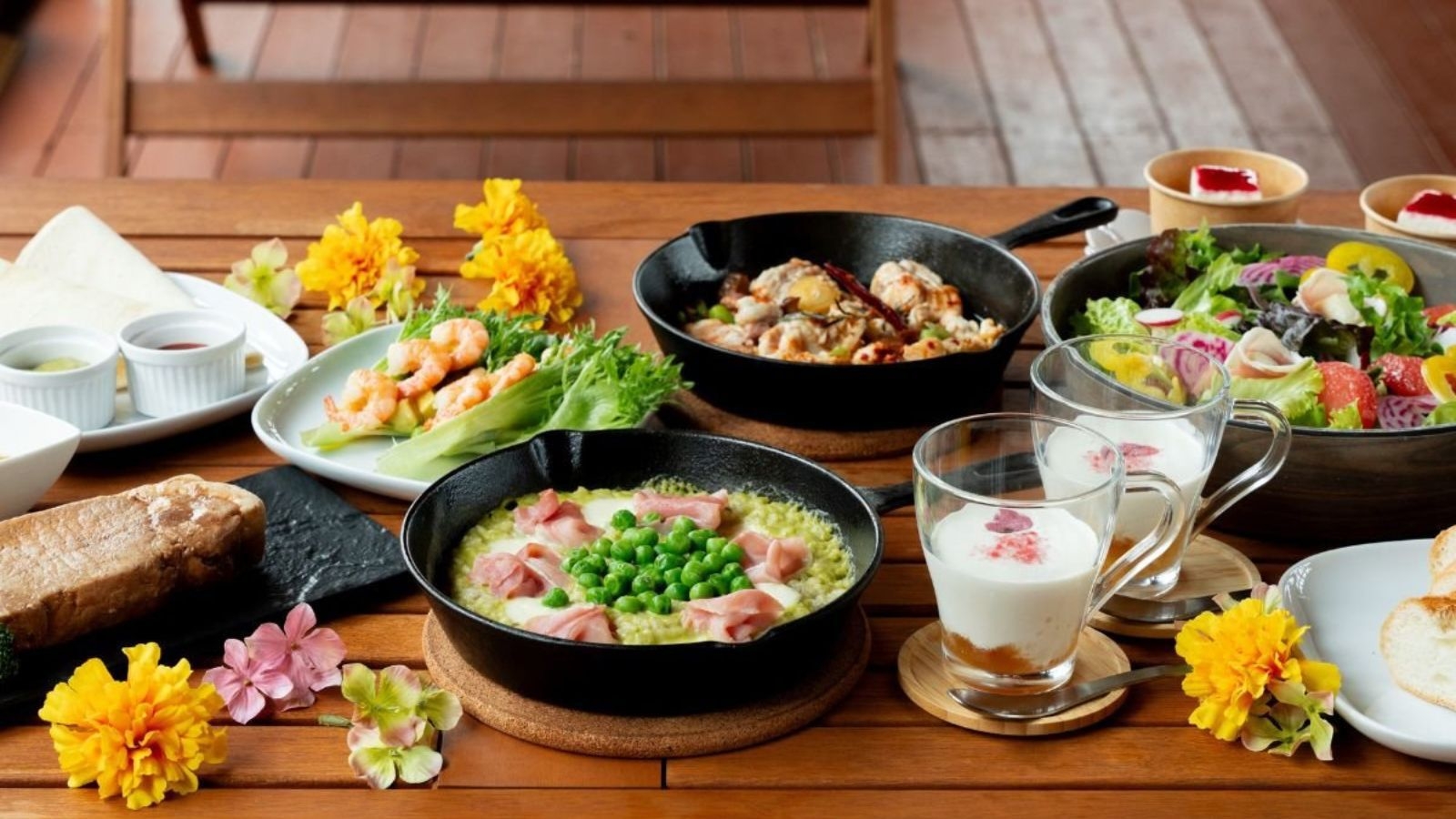 【直前割★最大30％OFF】2食付 ｜ スタンダードディナーコース◆夏と温泉の癒しをお得に体験！