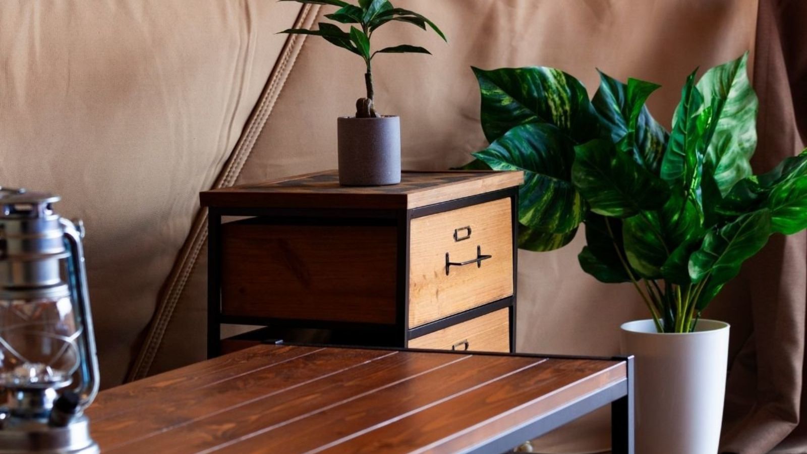 【部屋内観】別府温泉&times;グランピング！快適でおしゃれな空間