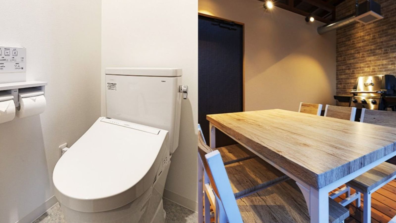 【客室内装＜グランデ＞】全室冷暖房、ウォシュレット付きトイレ完備