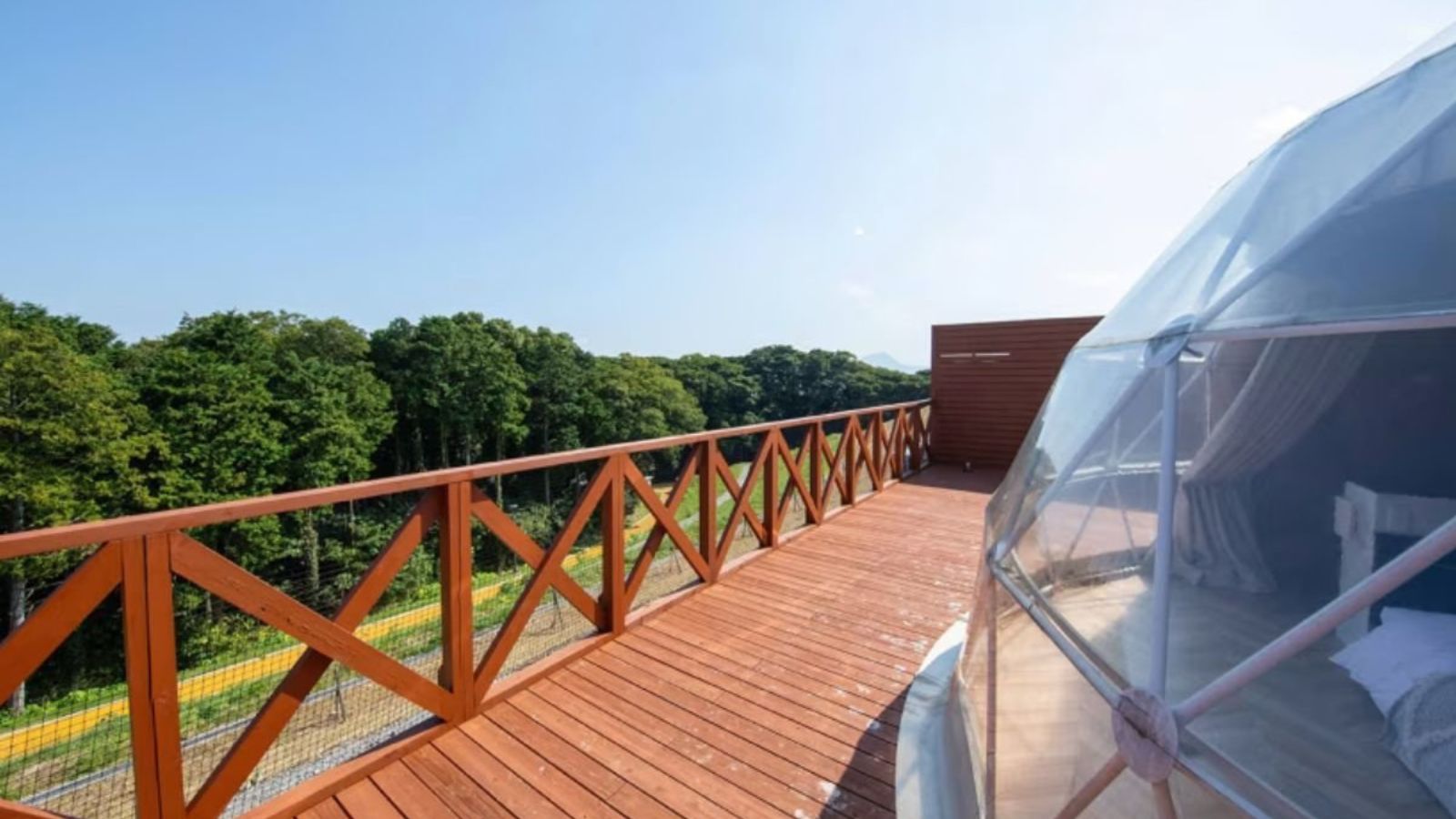 【客室外観】【ペット同伴可】■グランシアドーム■＜Type ＞-6Mドーム・天然温泉付-