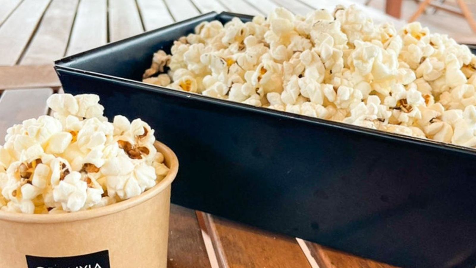 【アクティビティ】ポップコーン作り