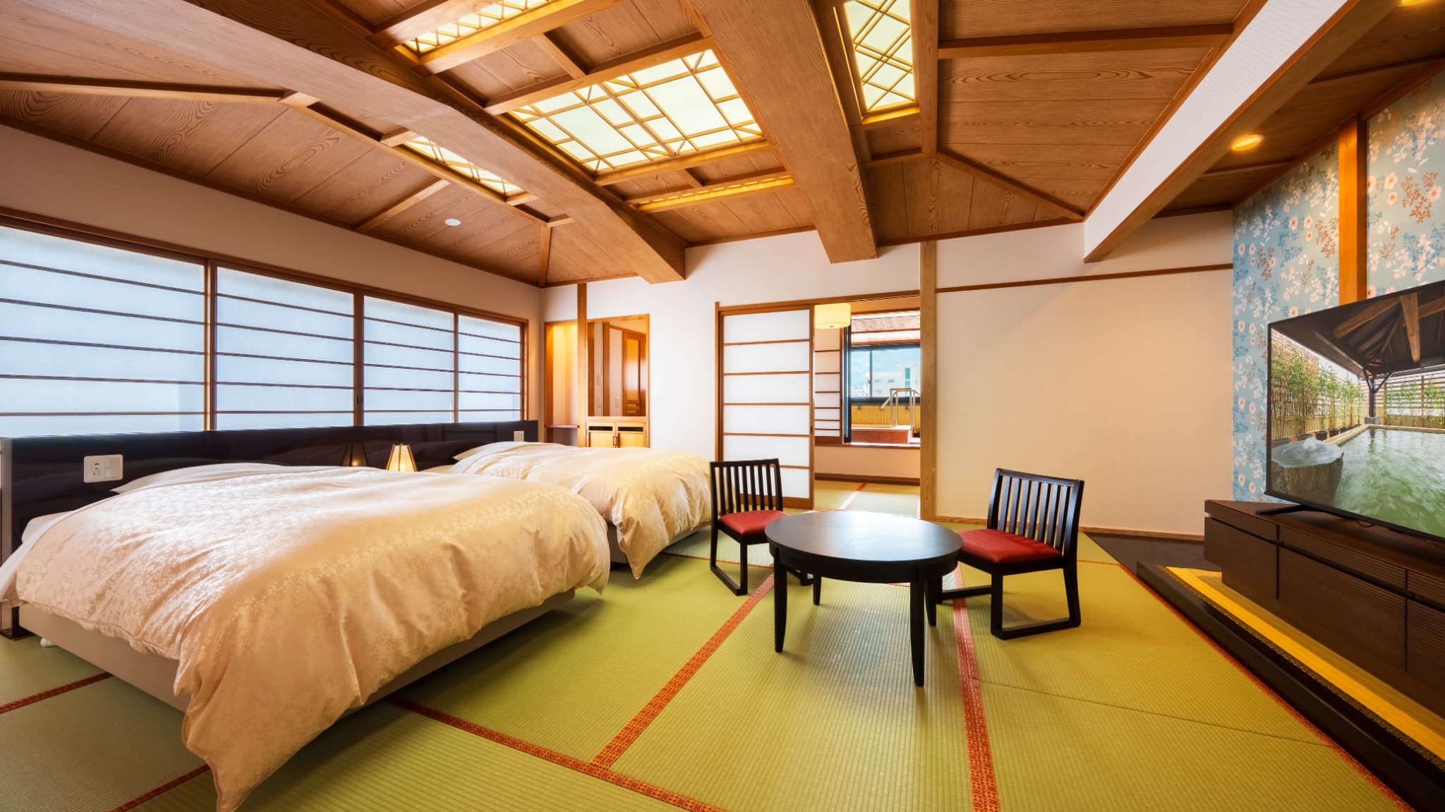 半露天風呂付　和モダン特別室「花」