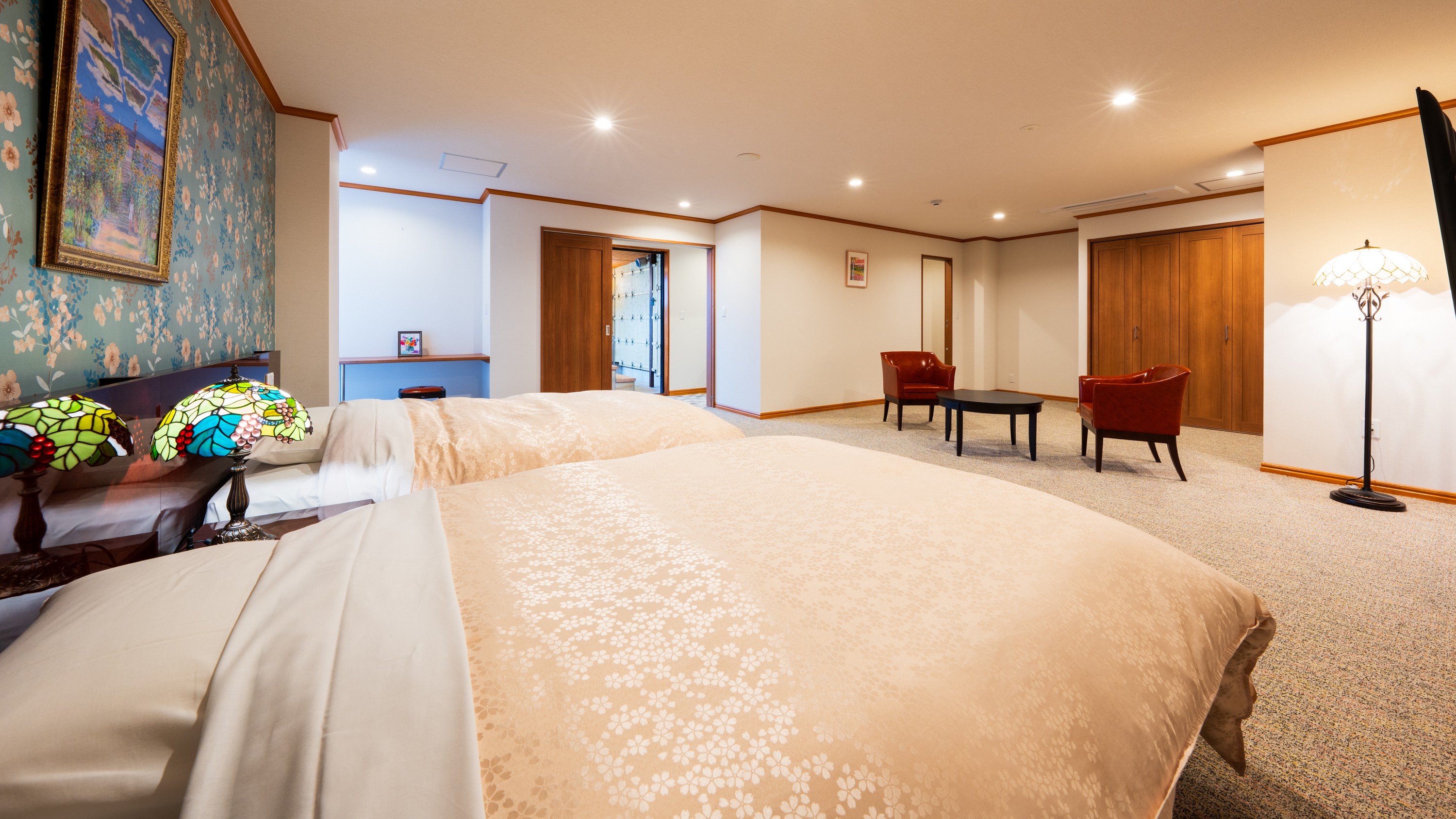 半露天風呂付　特別室洋室「椿」