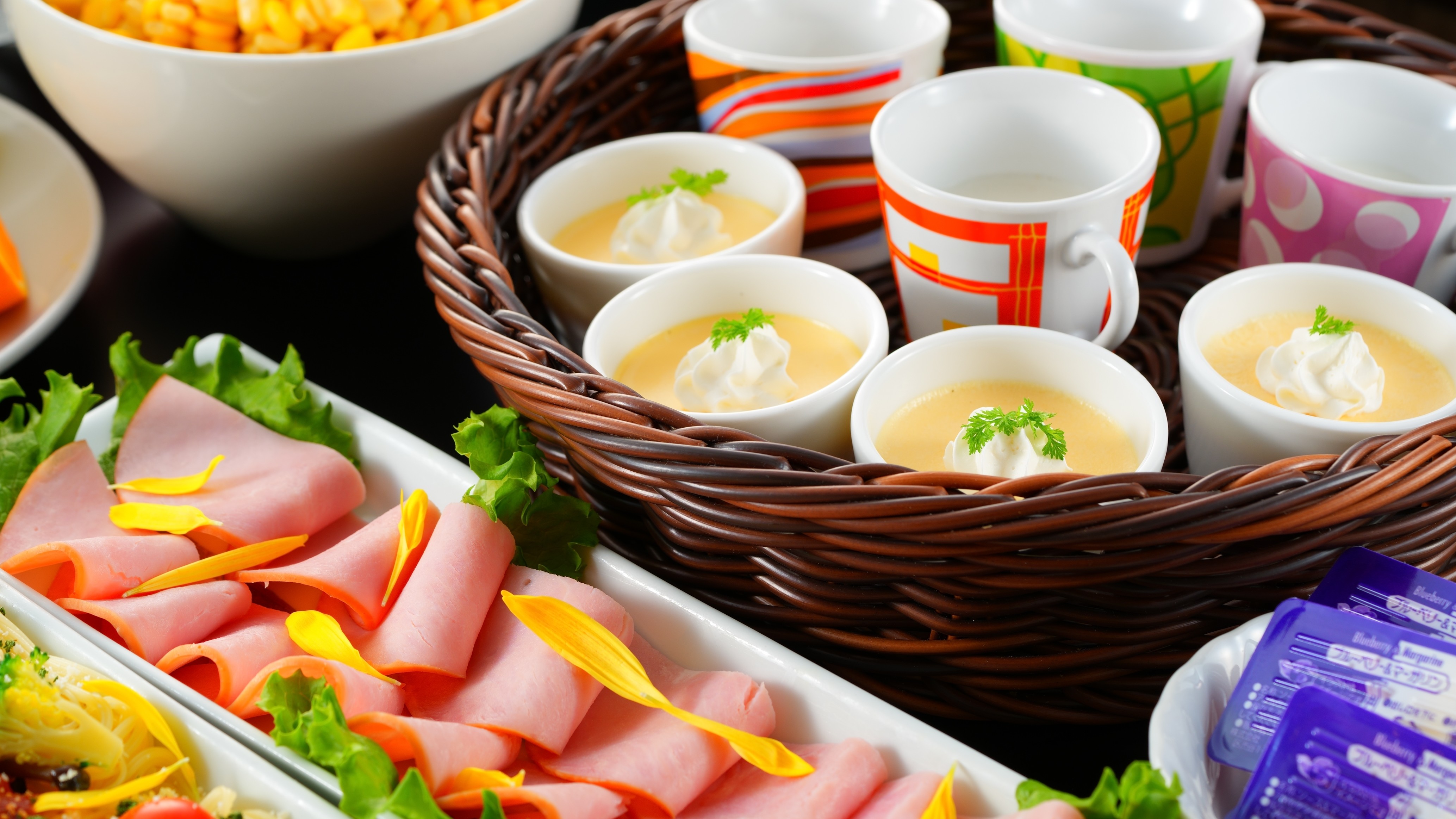 【朝食】セミビュッフェ一例