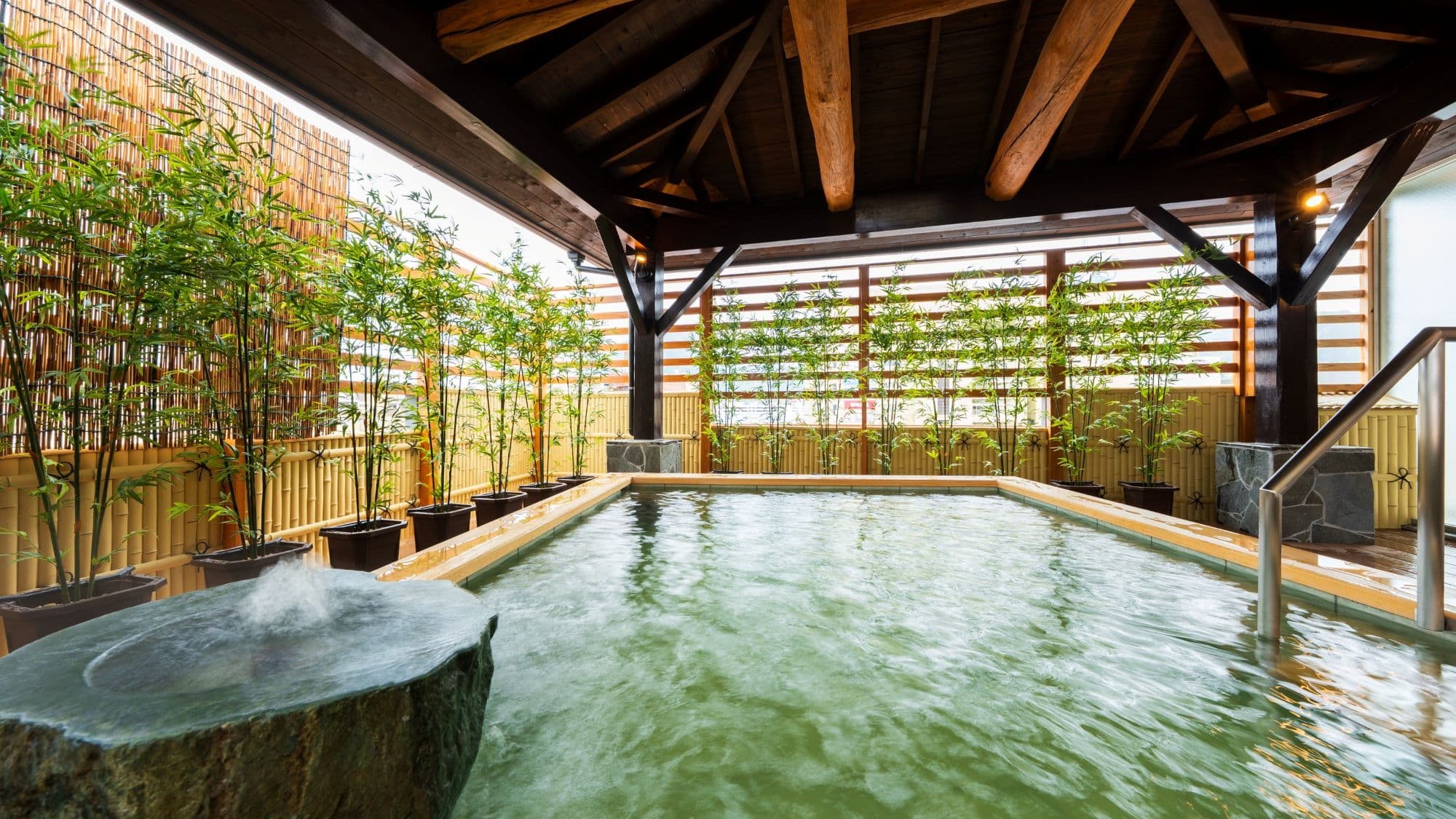 6階露天風呂　天光