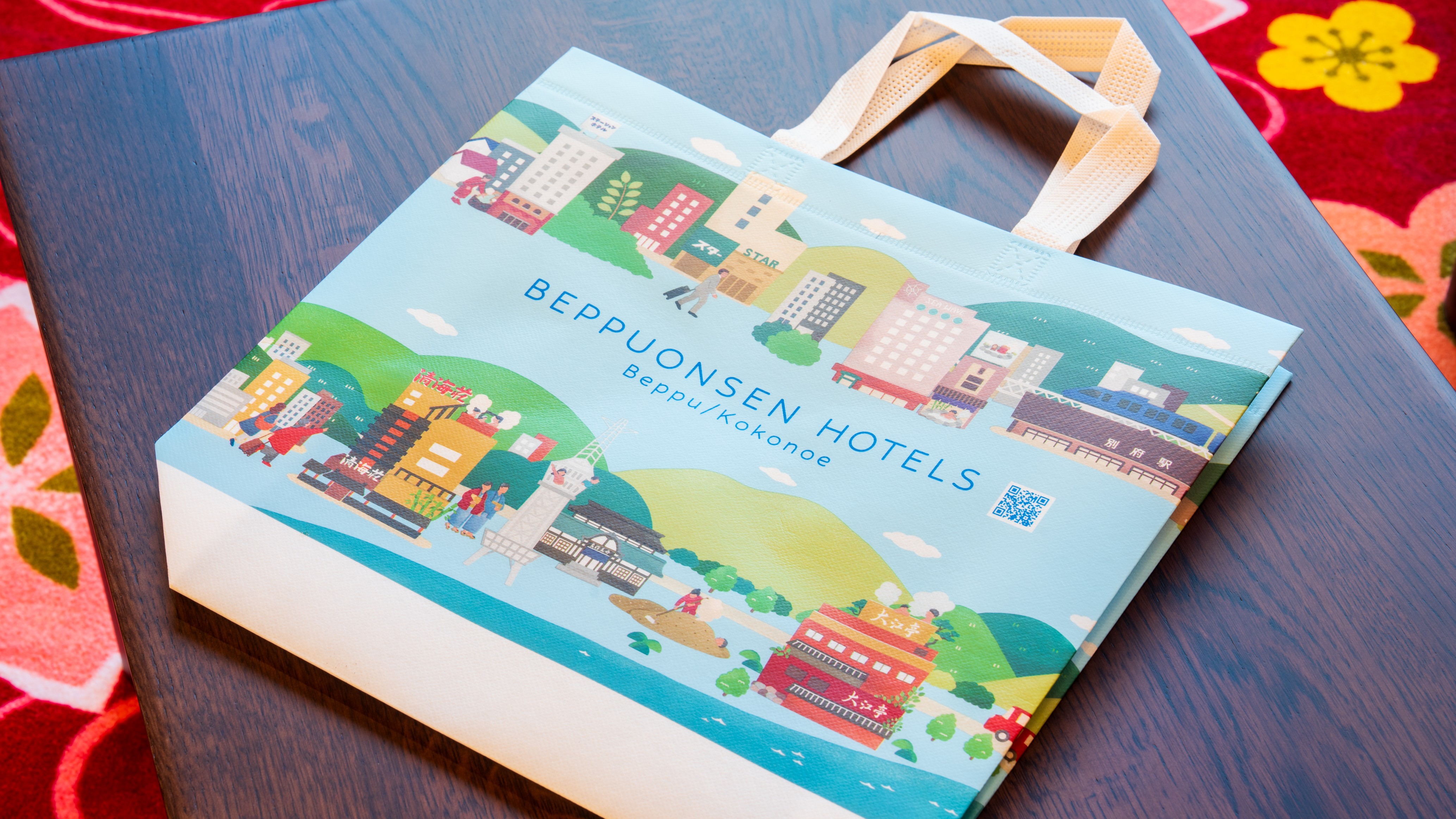 グループホテル湯めぐりバッグ