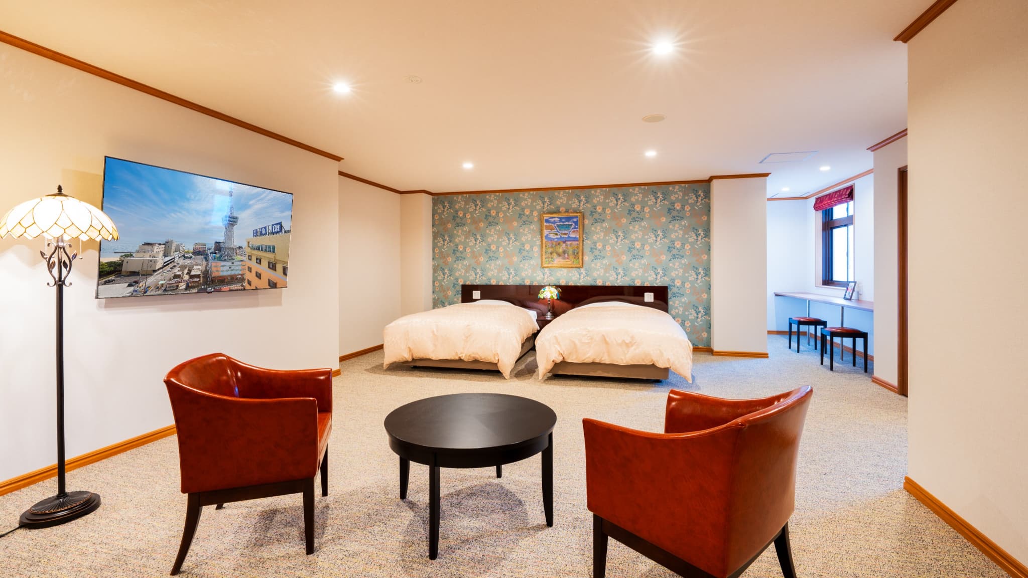 半露天風呂付　特別室洋室「椿」