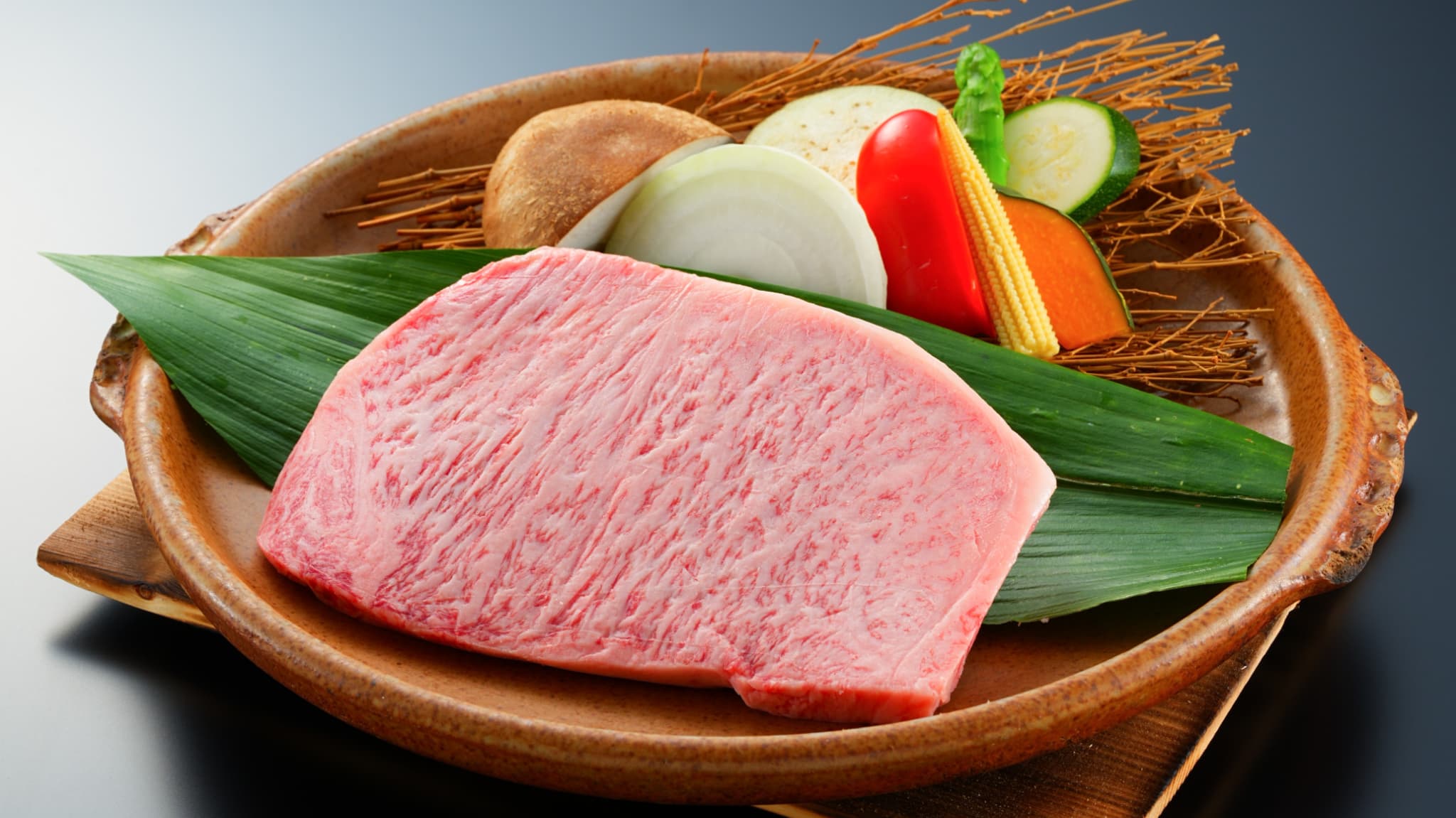 【夕食】別注料理一例　おおいた和牛ステーキ　※詳細はお問い合わせください。