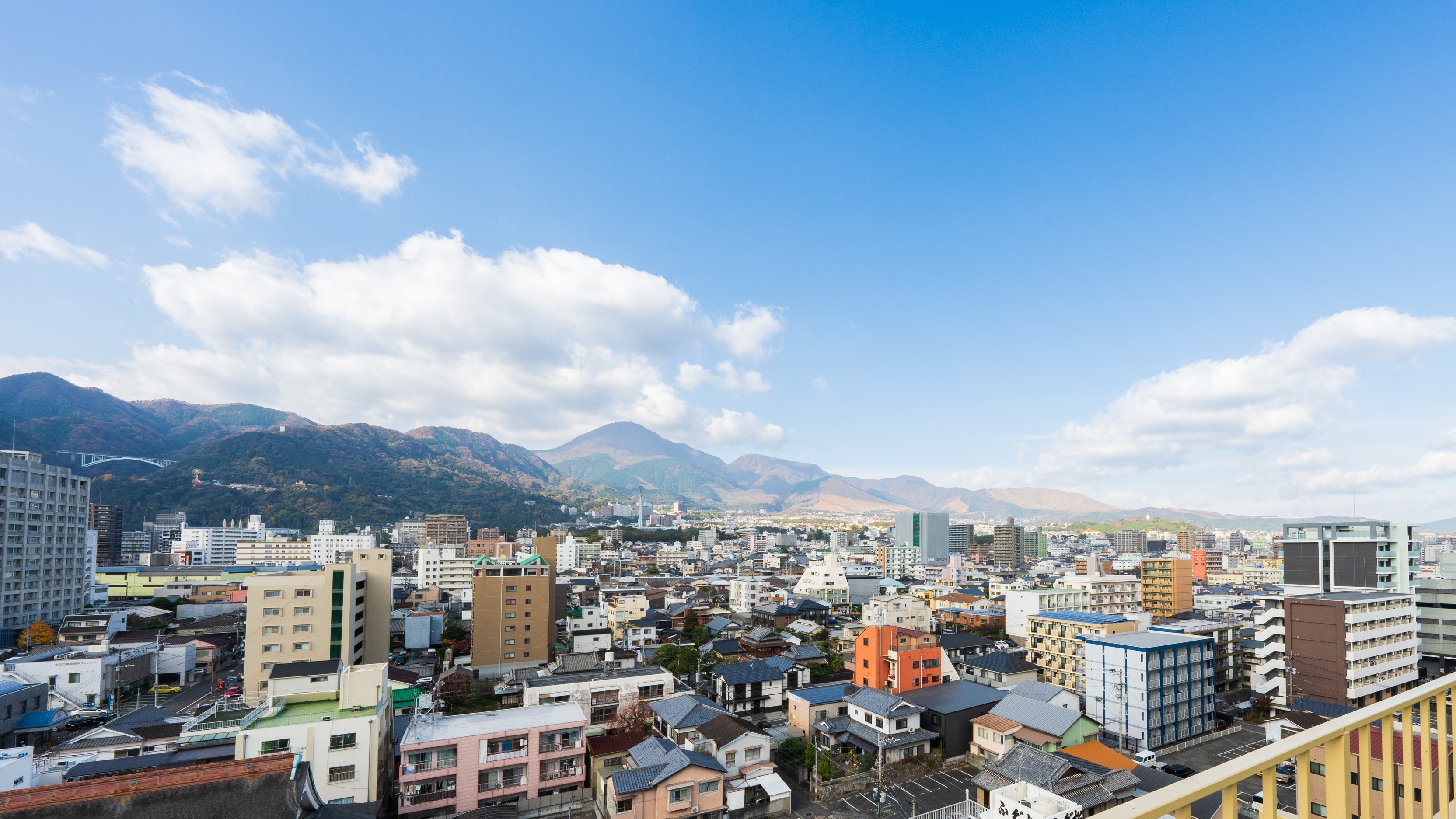 9階　展望デッキからの景色