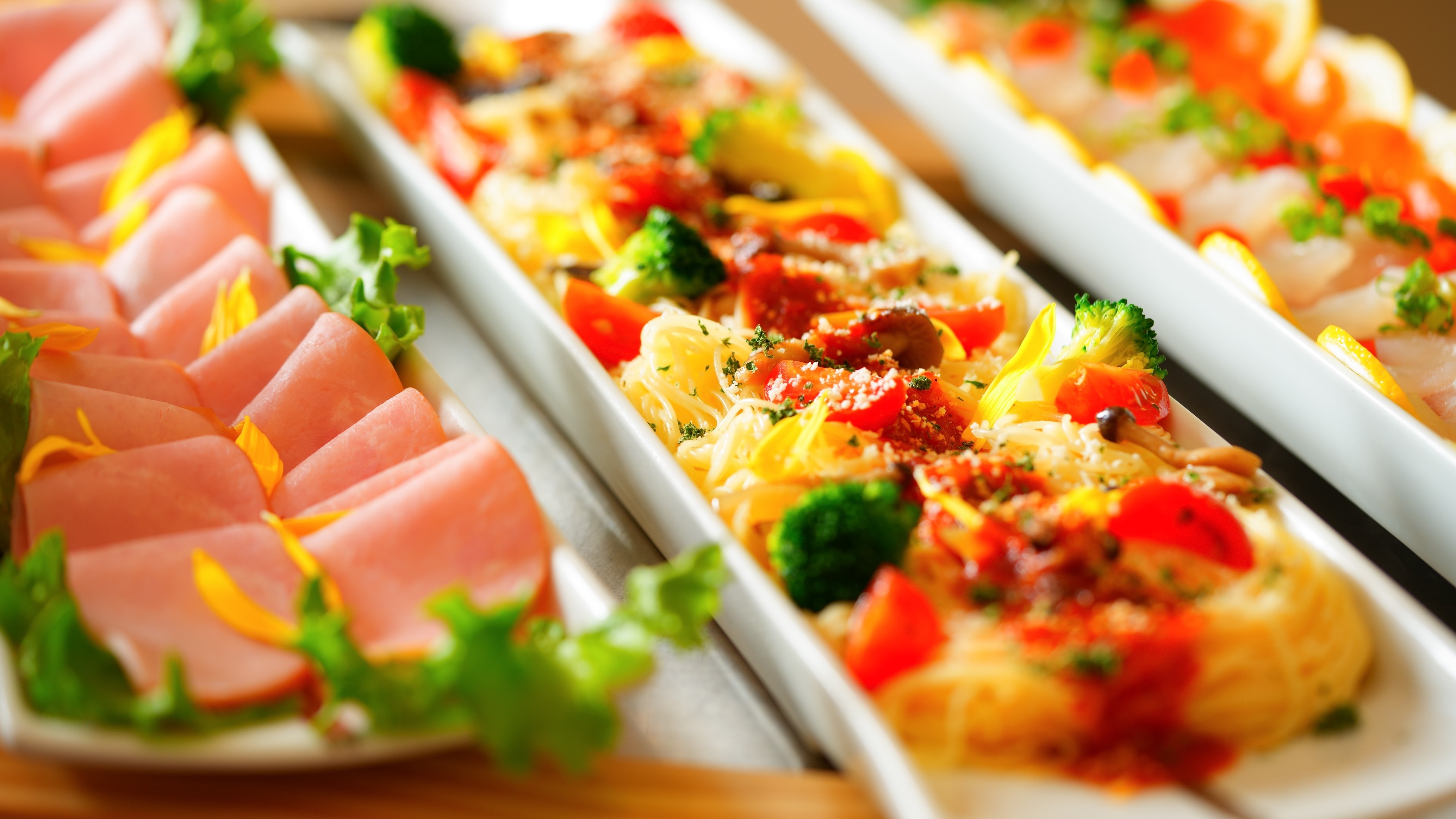 【朝食】セミビュッフェ一例