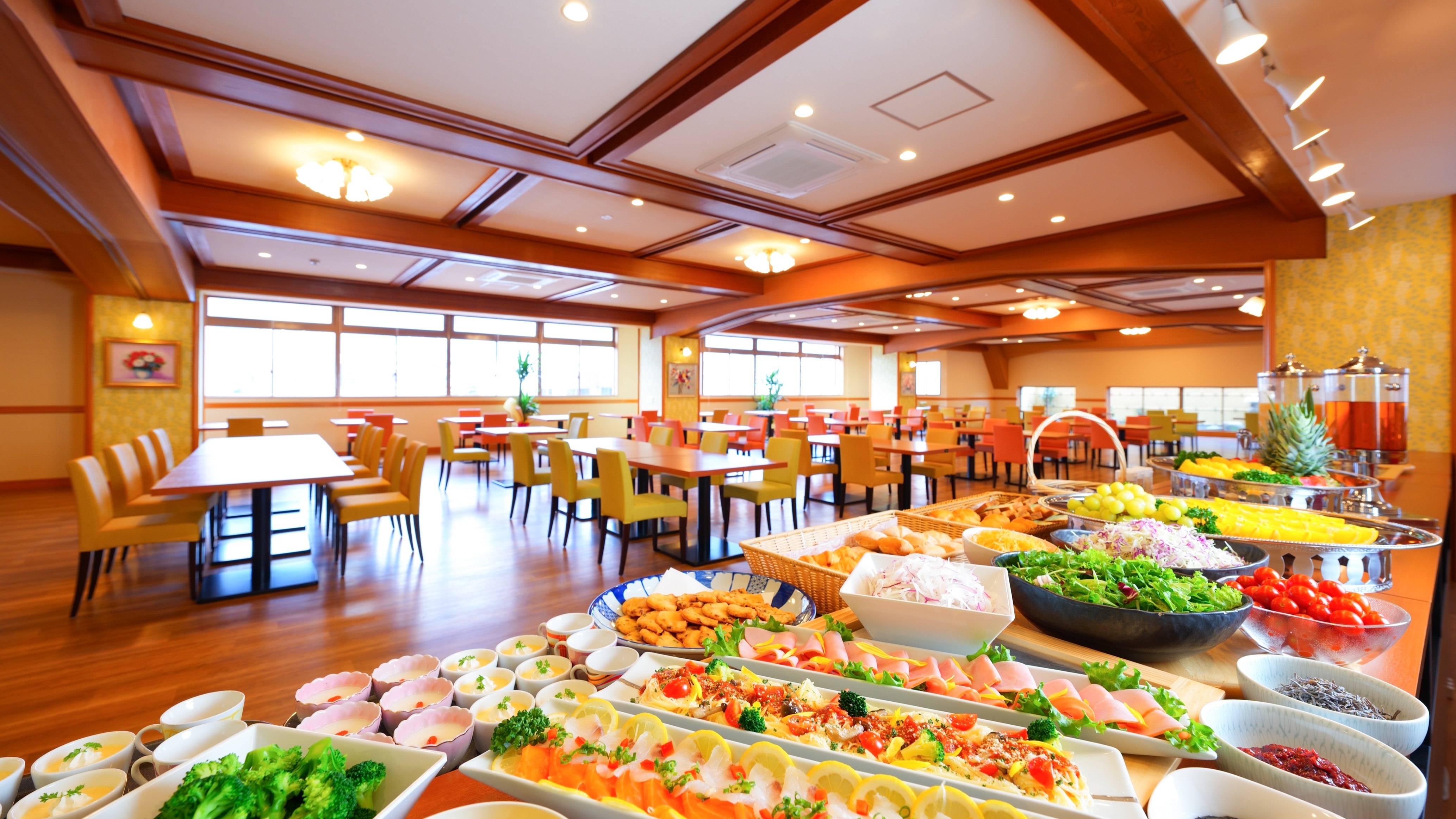 【朝食】セミビュッフェ一例