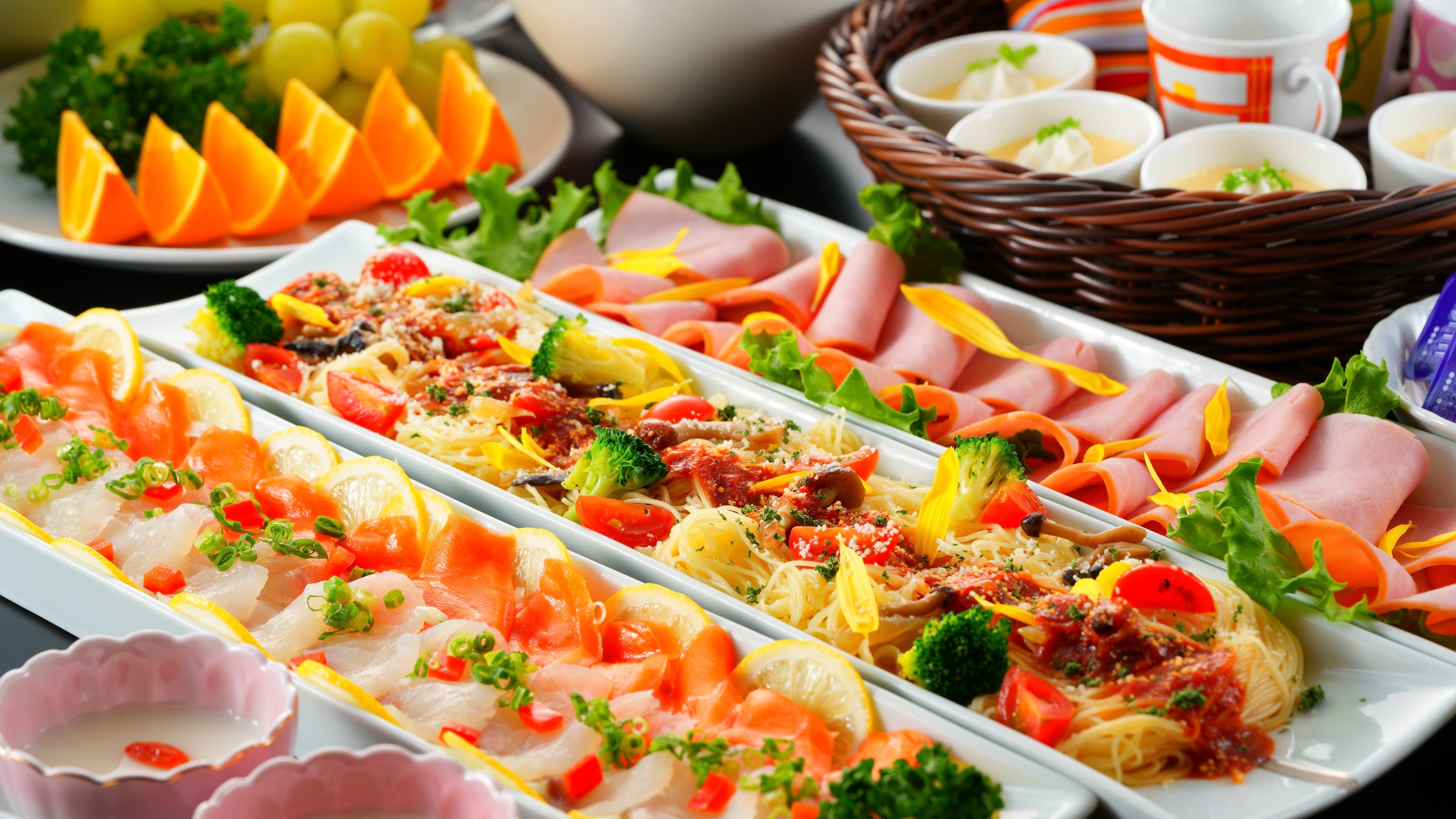 【朝食】セミビュッフェ一例