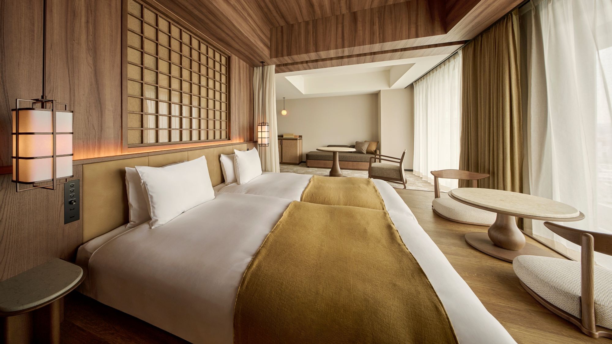 エグゼクティブフロア デラックスコーナーツイン　客室イメージ