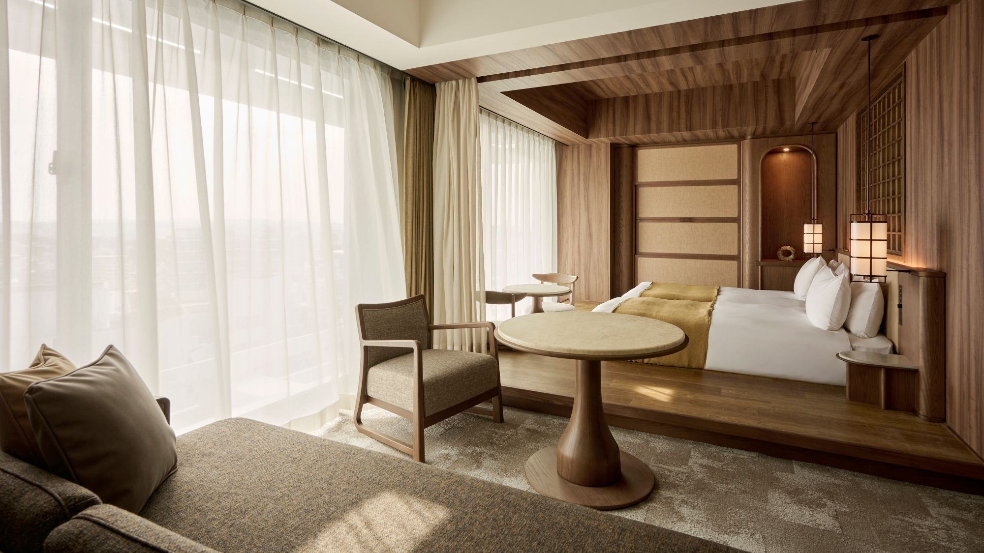 エグゼクティブフロア デラックスコーナーツイン　客室イメージ