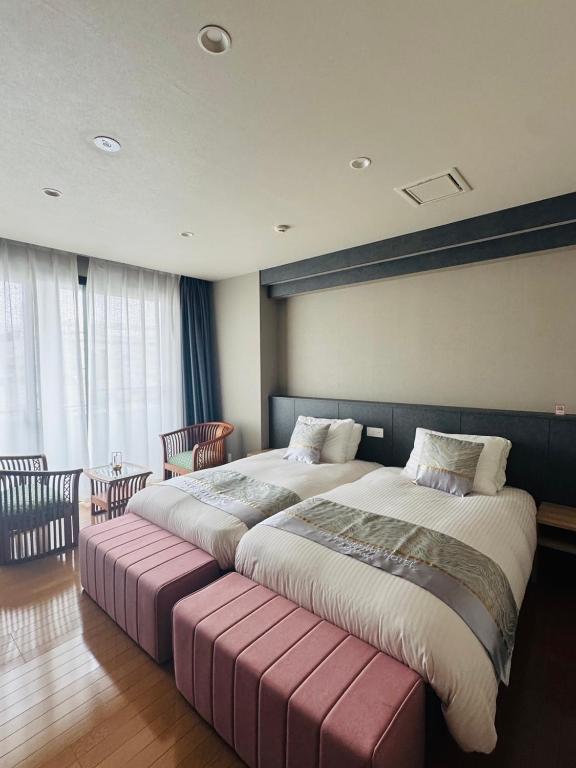 401号室のベッド