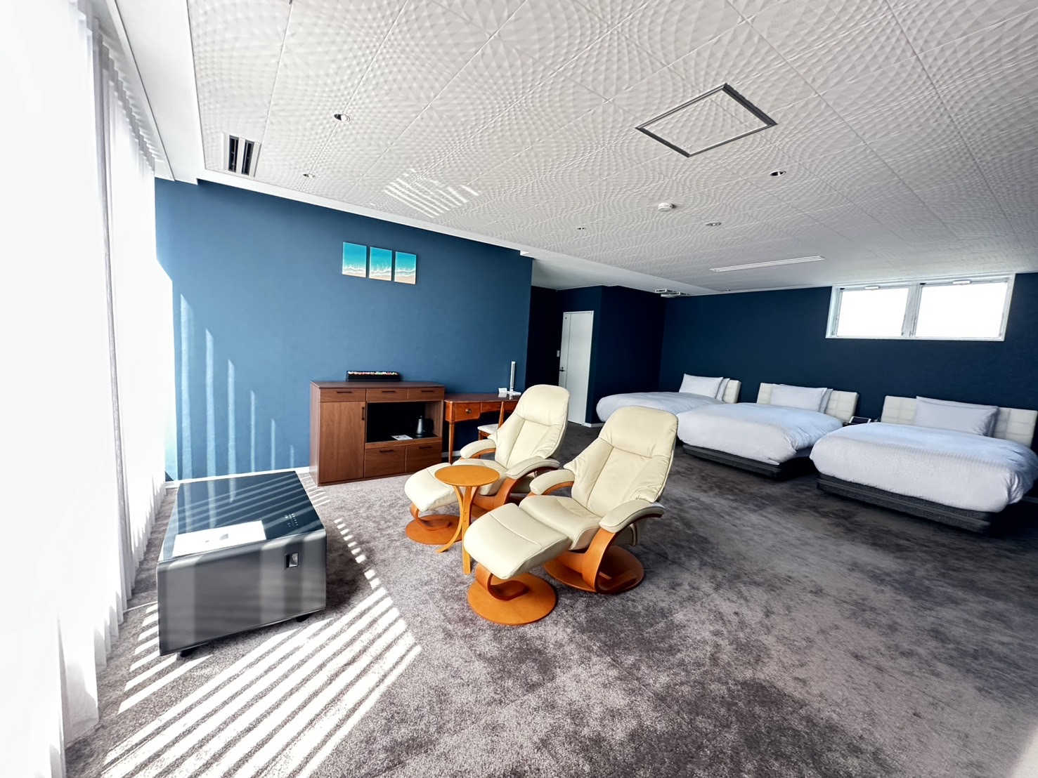 Blue Ocean View 2F Living room2