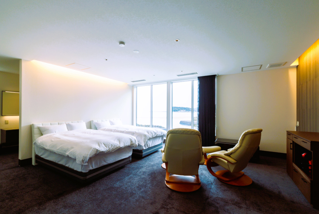 Blue Ocean View 1F Living room