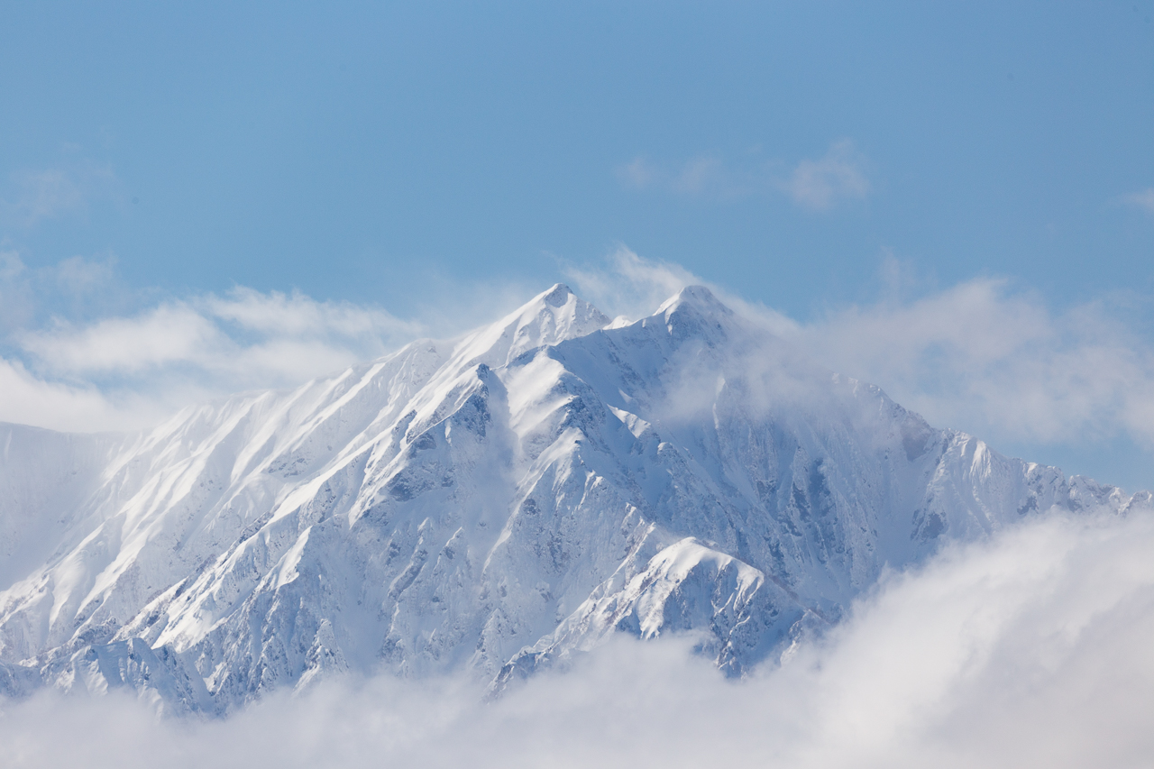 冬の鹿島槍ヶ岳