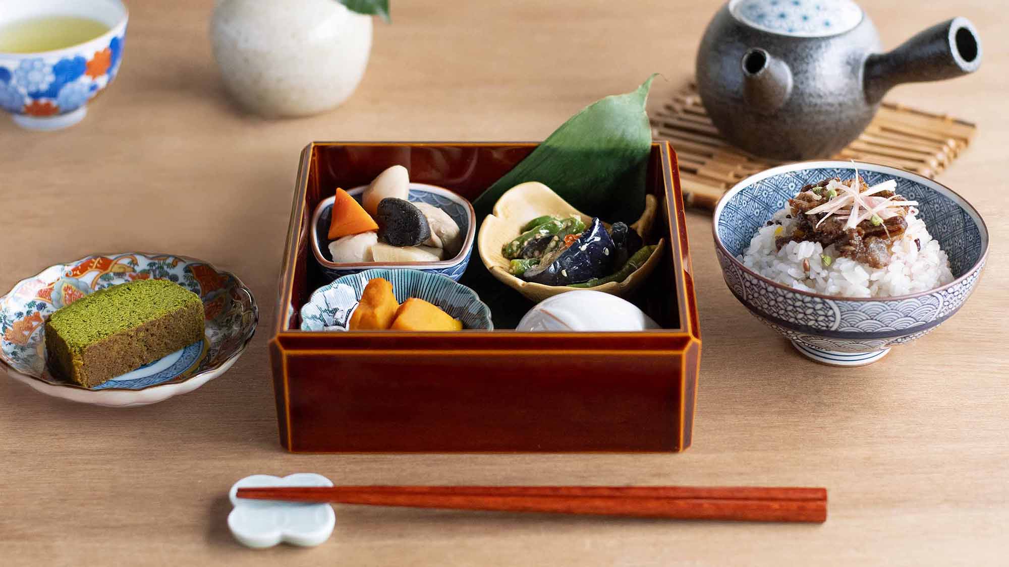 町家の仕出し朝食〈和食〉　※オプション朝食