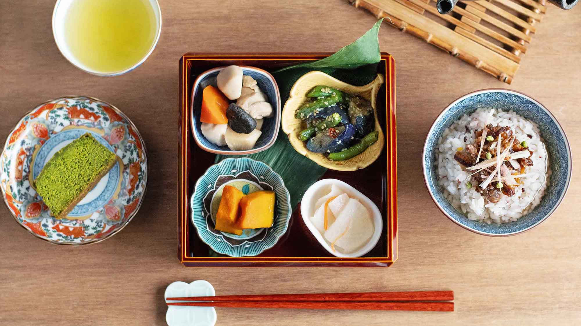 町家の仕出し朝食〈和食〉　※オプション朝食