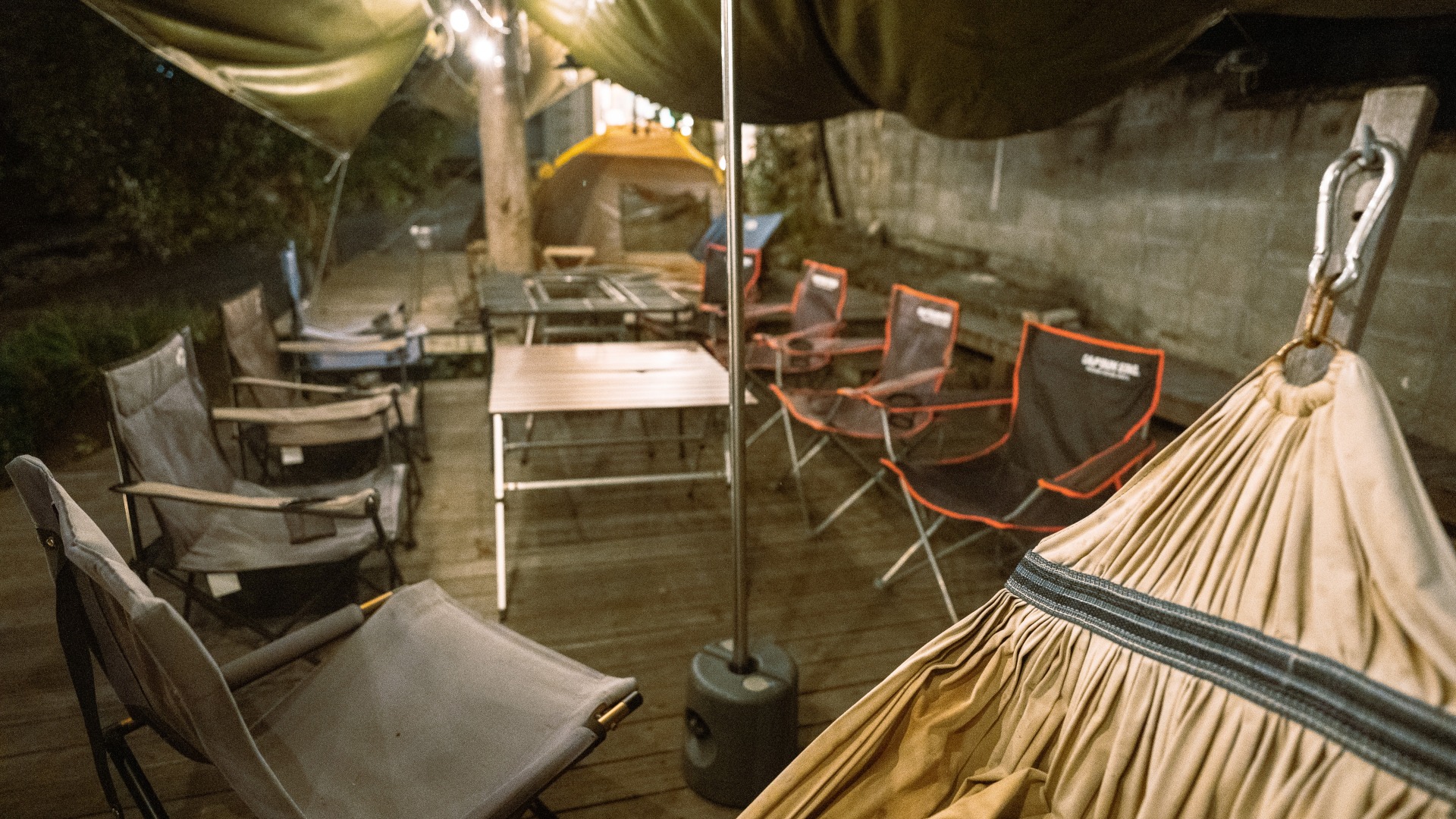 雨天でもBBQをお楽しみ頂けます♪（強雨の場合、不可）