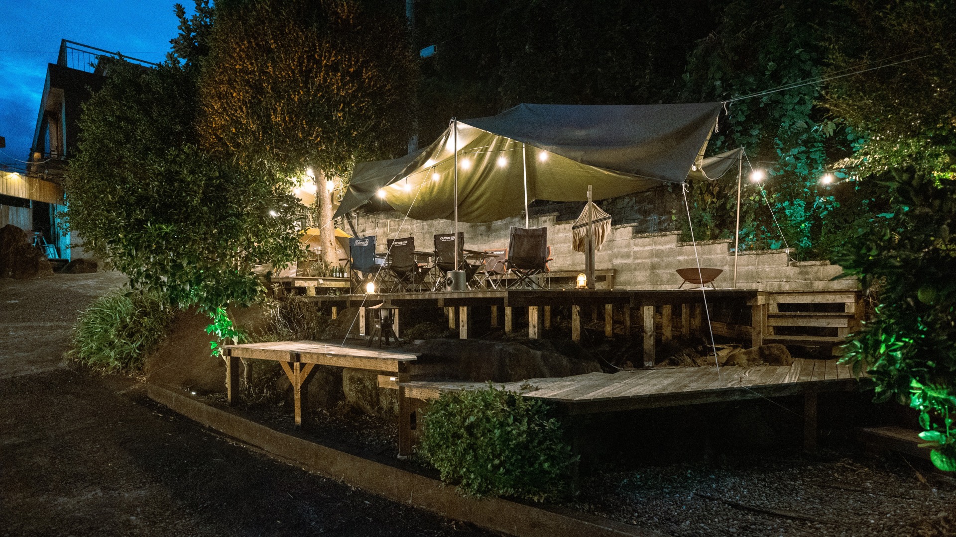 【設備】BBQテラス