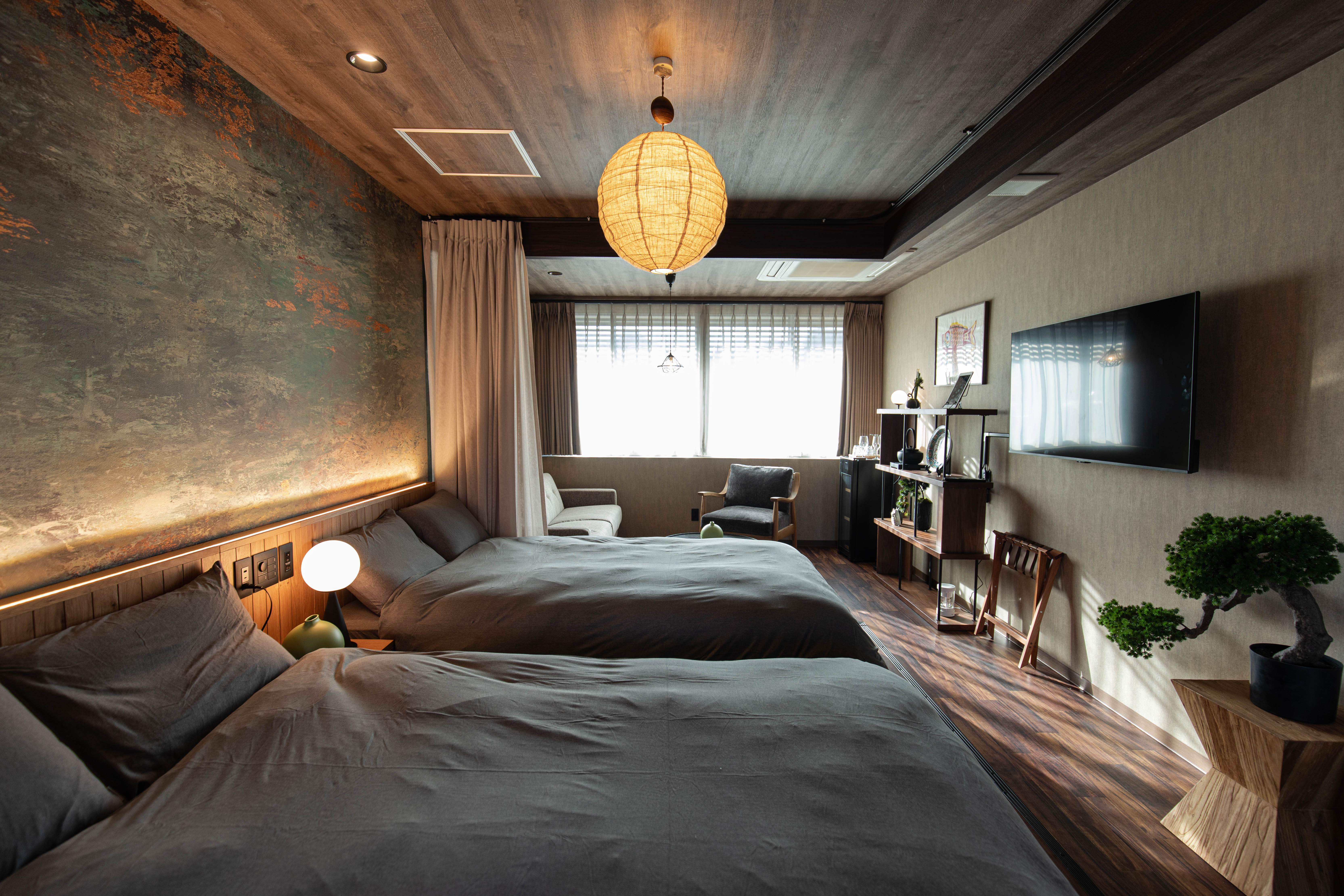 睡蓮ベッドルーム