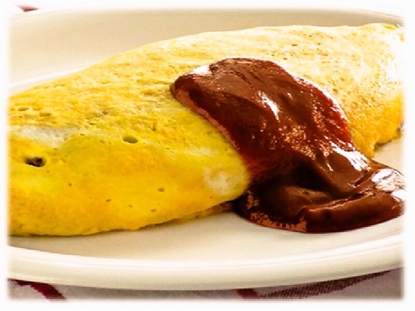 本日のオムレツ