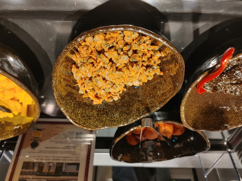 ご当地メニュー：しじみの佃煮