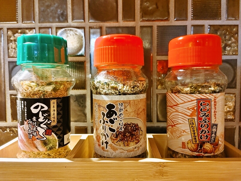 ご当地ふりかけ　三種