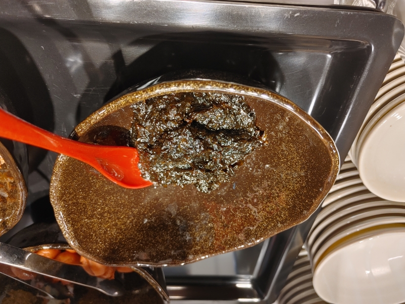 ご当地メニュー：十六島海苔