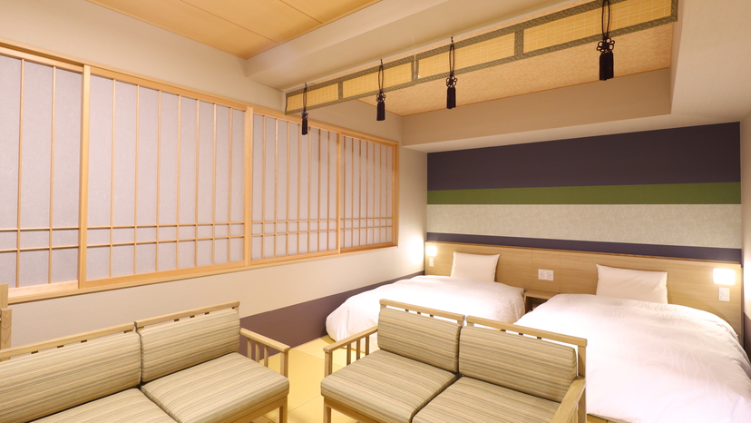 ファミリールーム（ベッドサイズ：1200×1950）48.96㎡