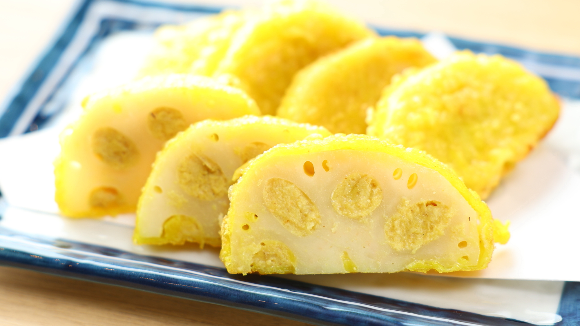 辛子蓮根の天ぷら