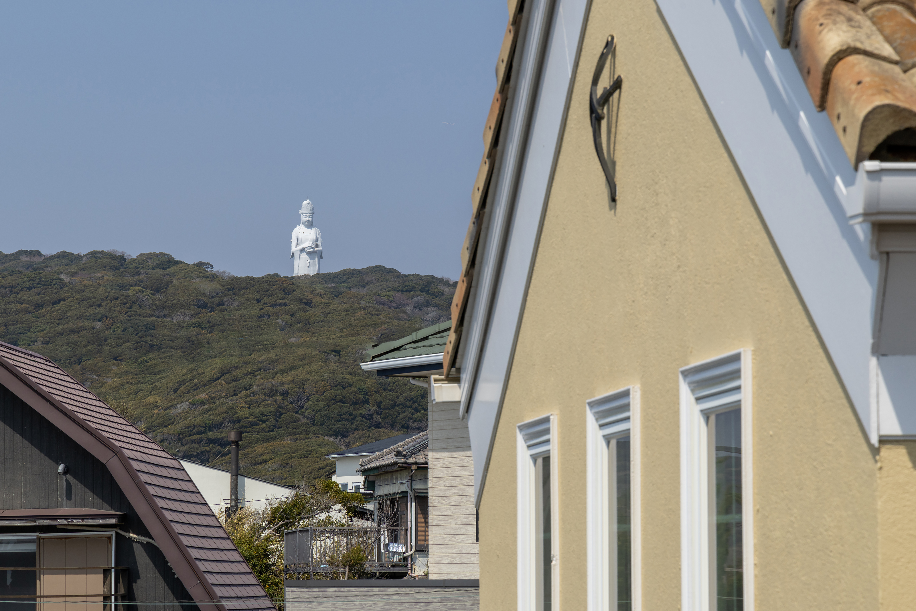 東京湾観音も見えます