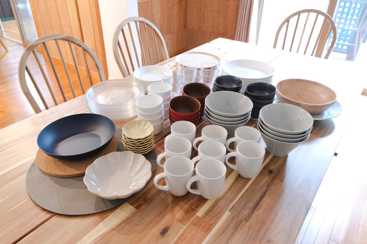 キッチン設備｜食器類