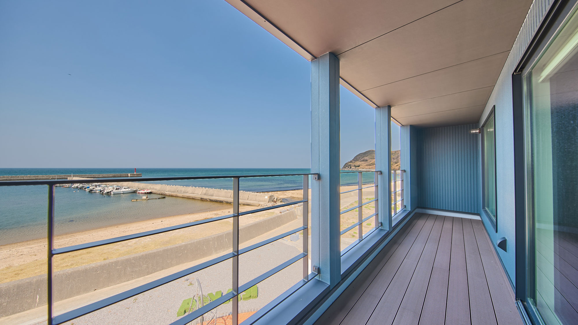 バルコニーからの景色