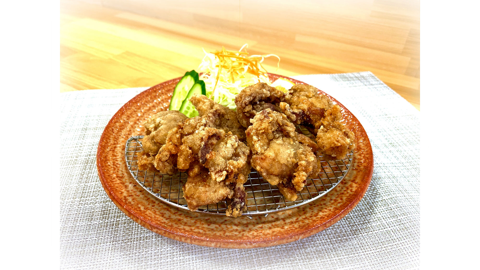 ・【夕食一例/からあげ】大人の方にもお子様にも人気のからあげです