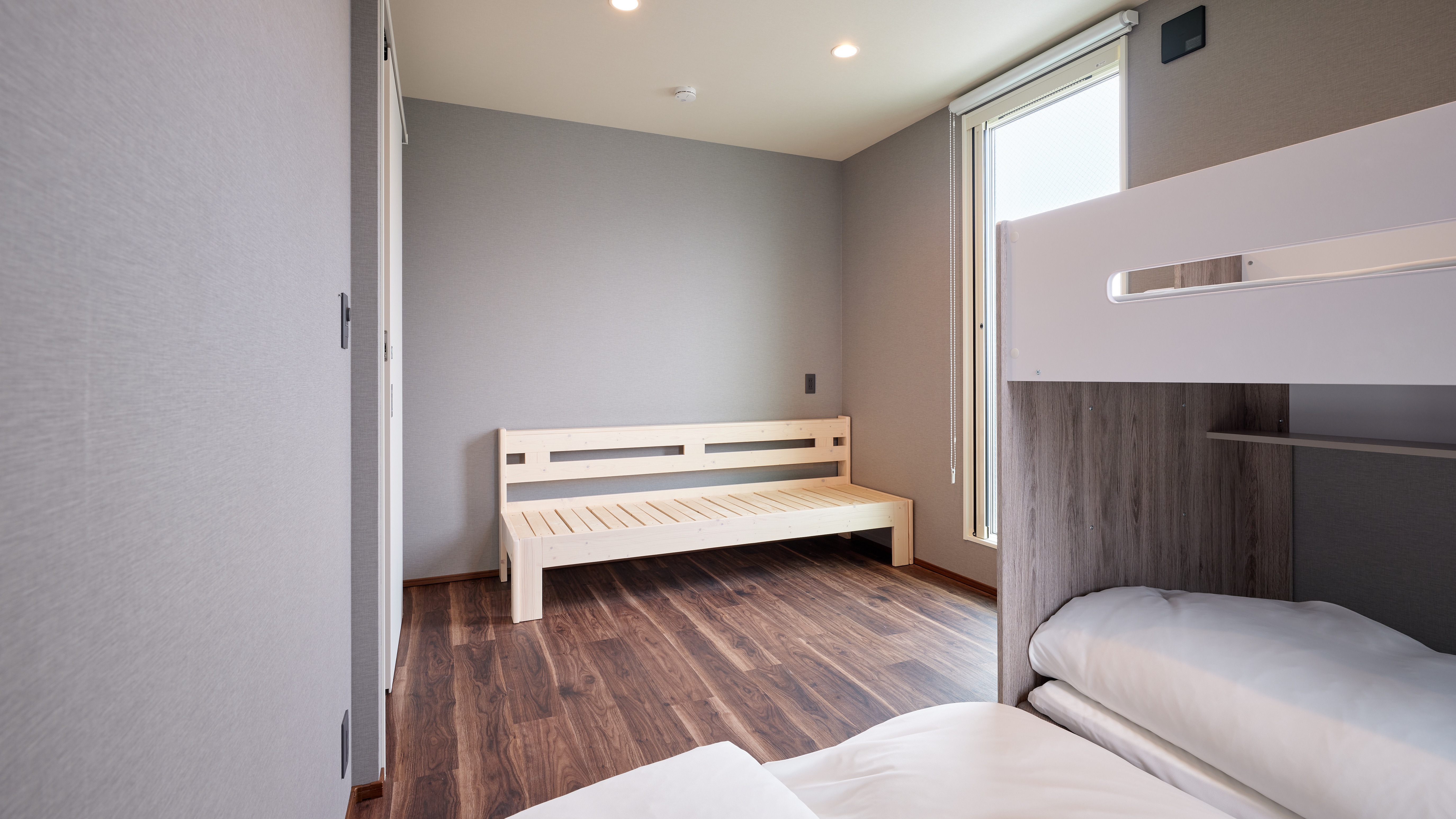 寝室２のエキストラベッド