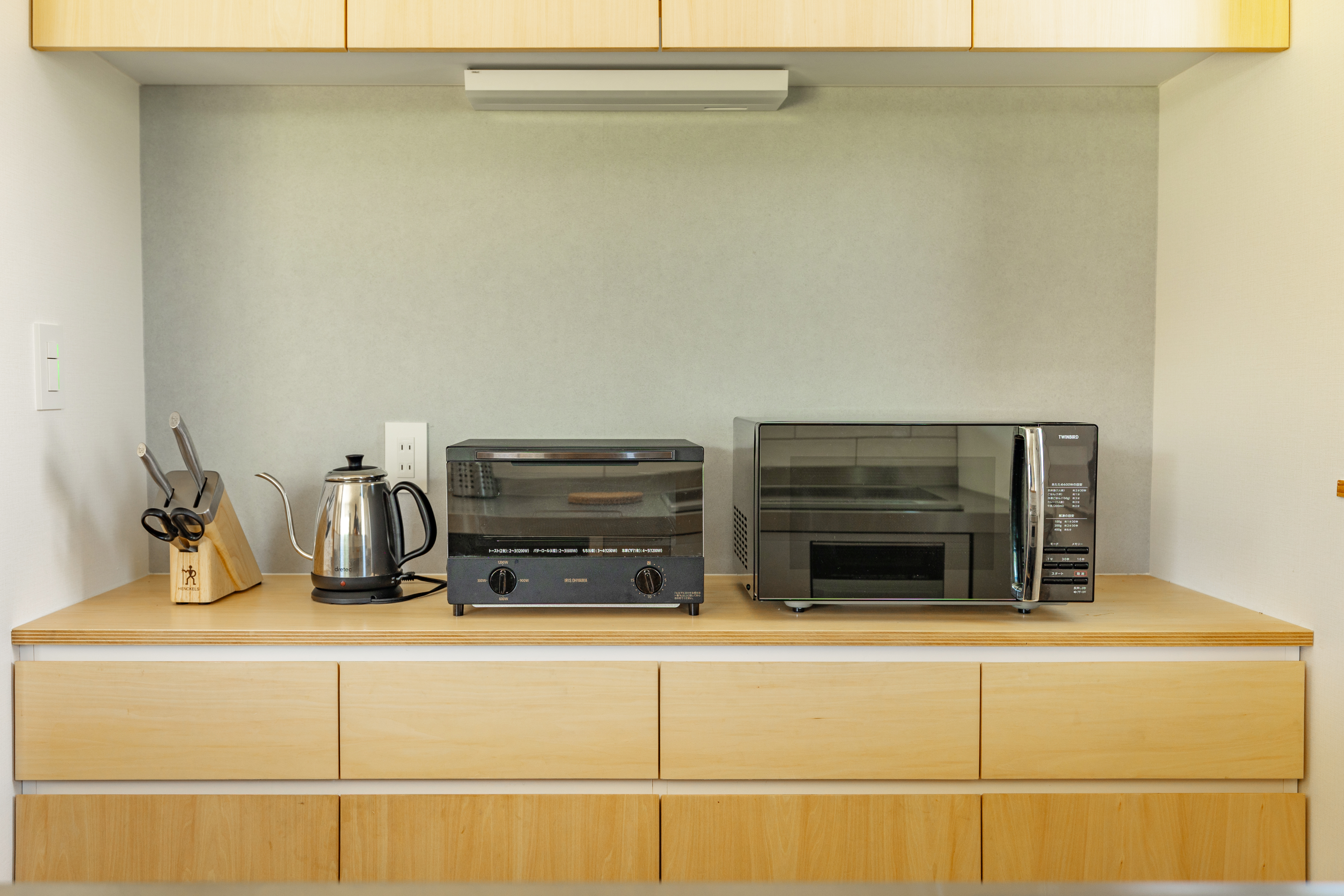 ２号室リビング＆ダイニング