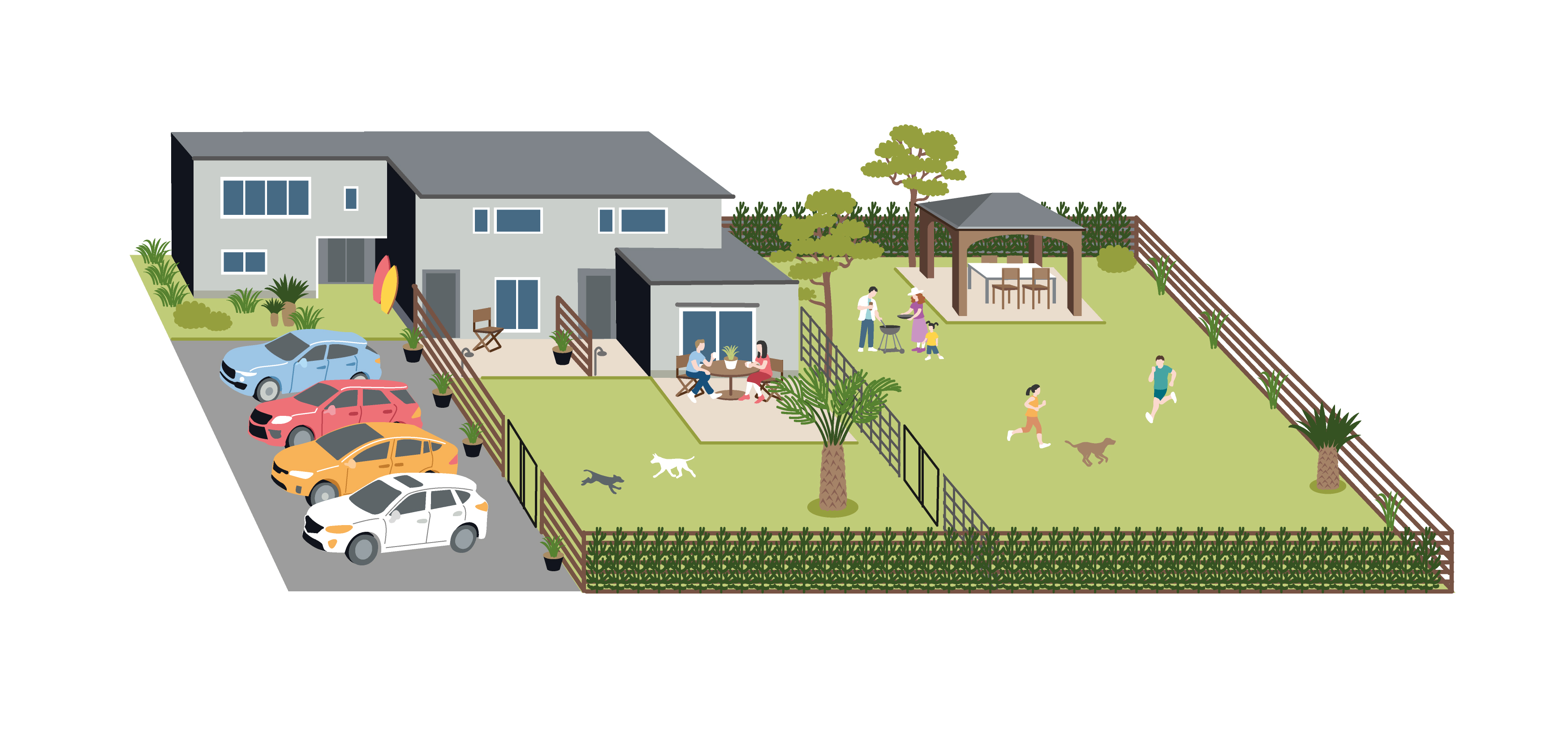 施設全体のレイアウト