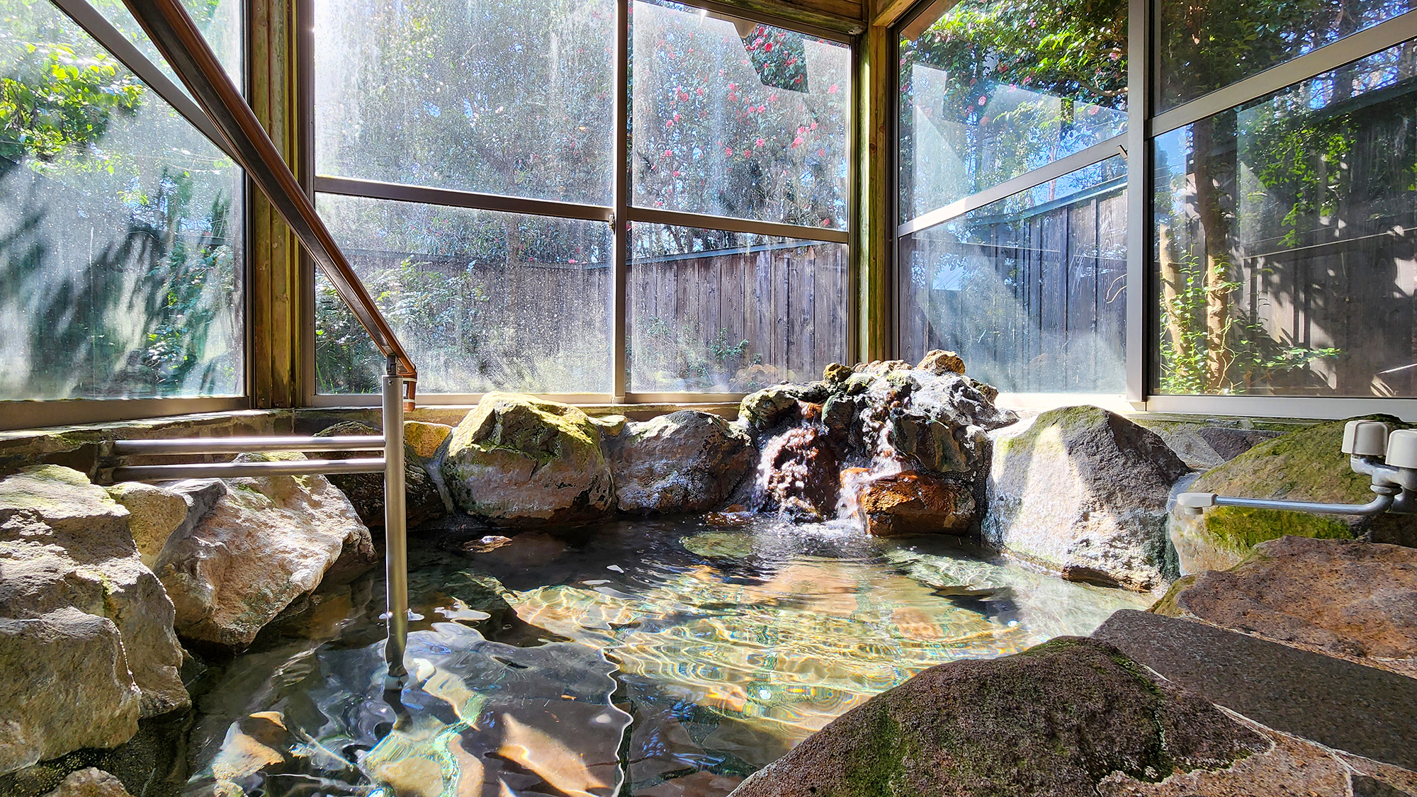 #貸切半露天風呂