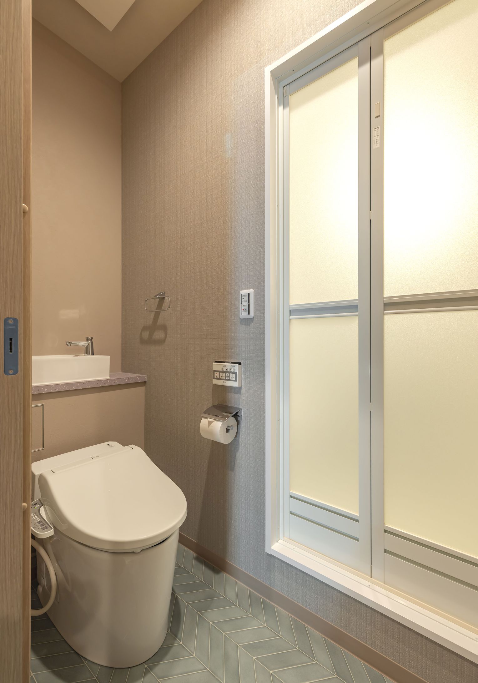 ダブルルームB(DB)トイレ