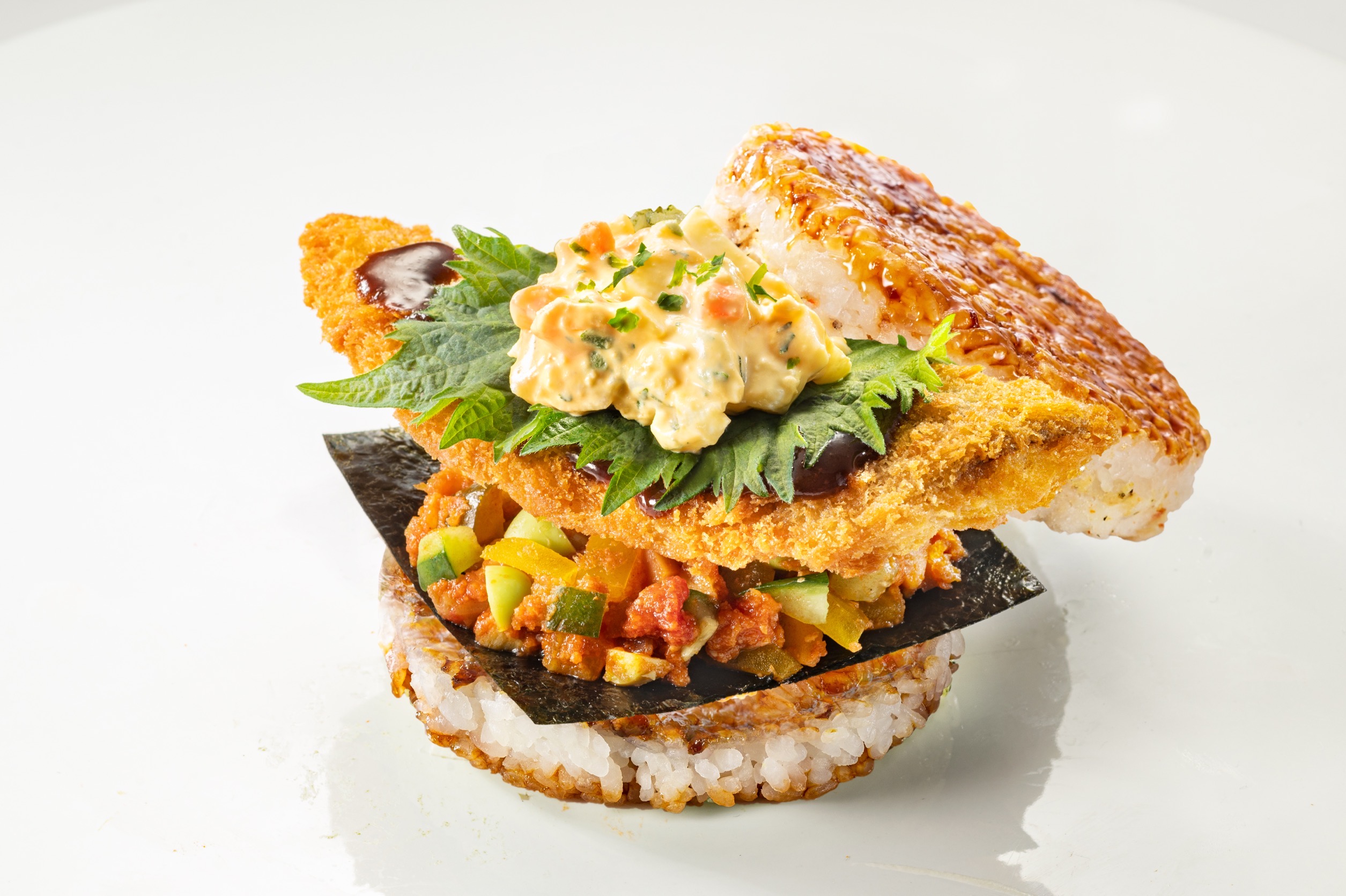 アジフライライスバーガー