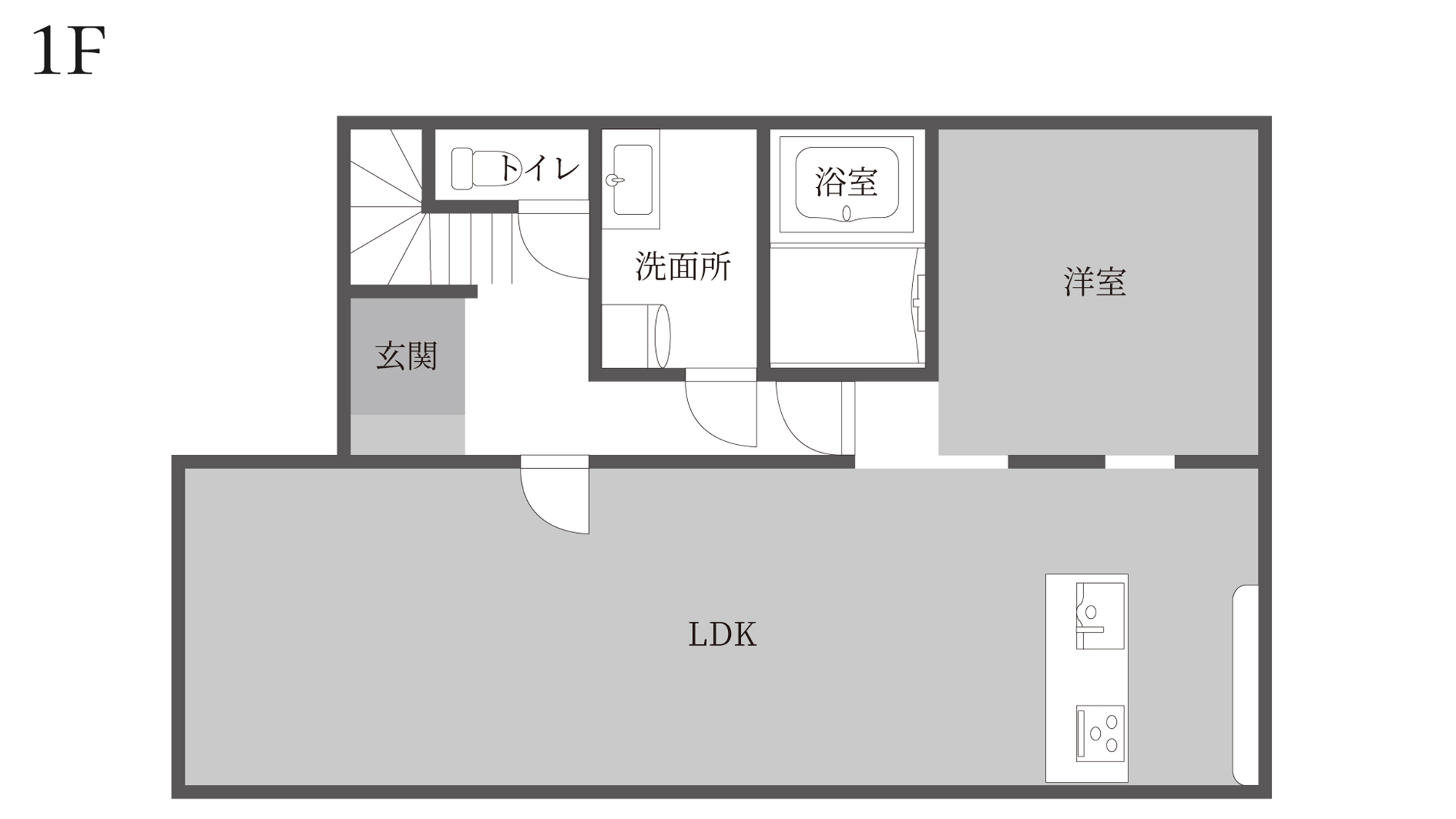 ・【レイアウト（1F）】当施設1Fのレイアウトはこちらです