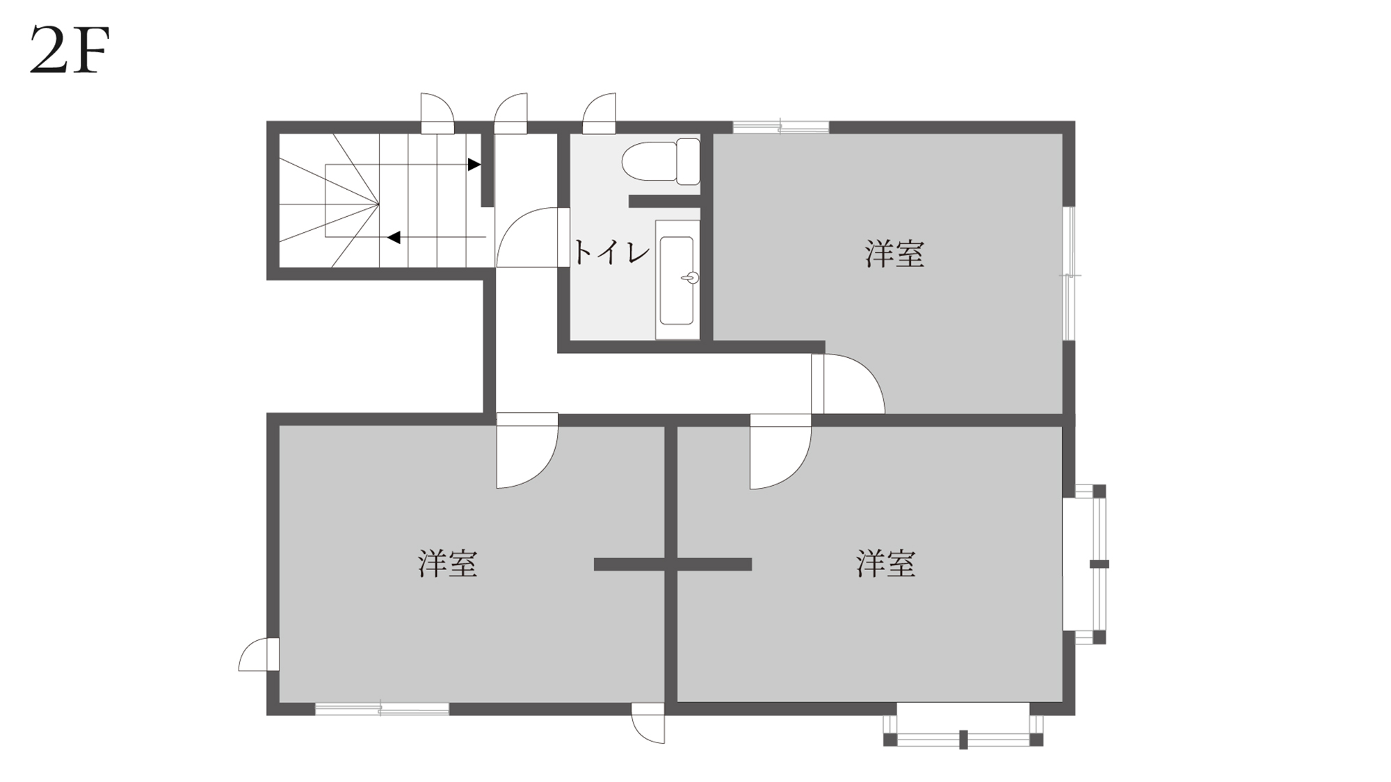 ・【レイアウト（2F）】当施設2Fのレイアウトはこちらです