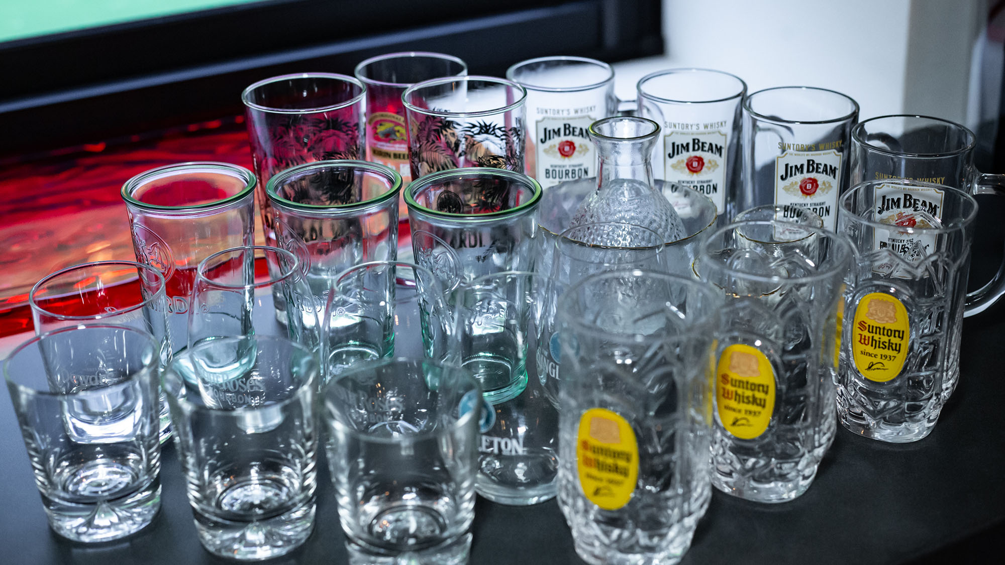 ・【食器各種（1Fキッチン）】様々なお酒が美味しく楽しめるグラスを完備しております