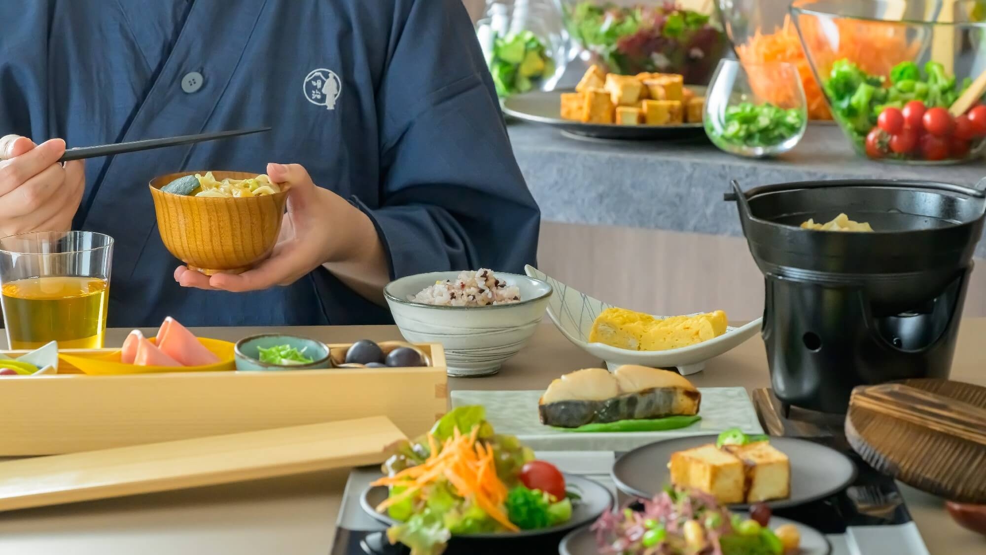 【楽天限定セール】和の趣とモダンデザインが融合する空間で憩う●発酵食品にこだわる朝食付