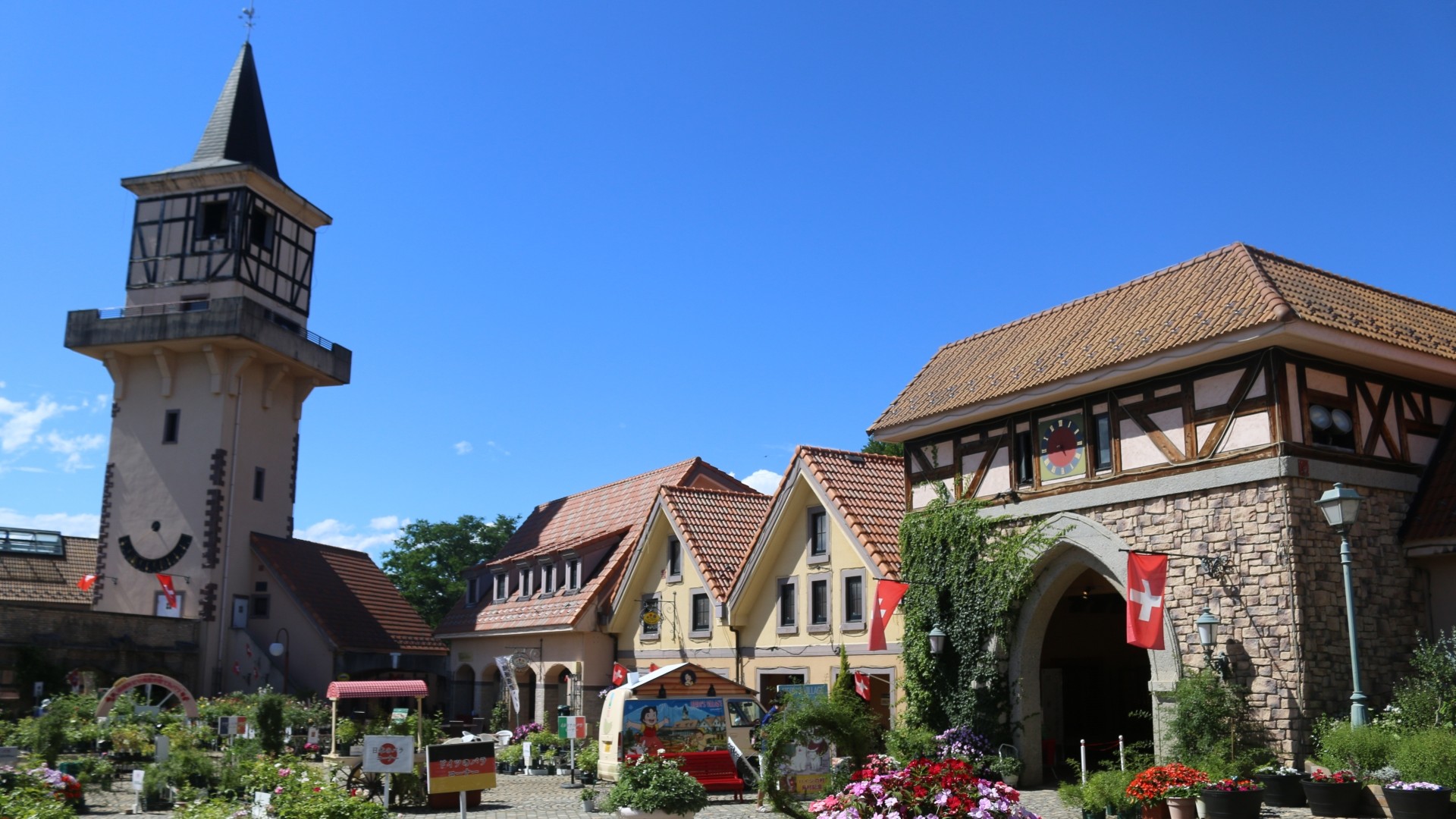 【ハイジの村】お車で30分。アニメの世界観に心躍ります。